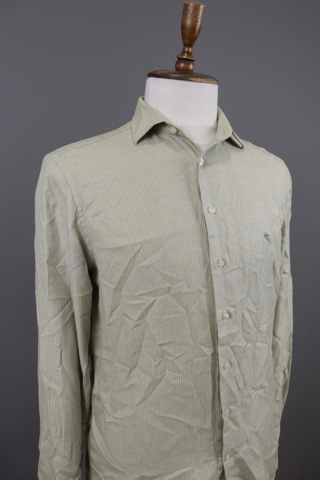 Etro Etro Milano Yellow Printed Button Down Shirt Size 40 Size US M / EU 48-50 / 2 - 7 Thumbnail