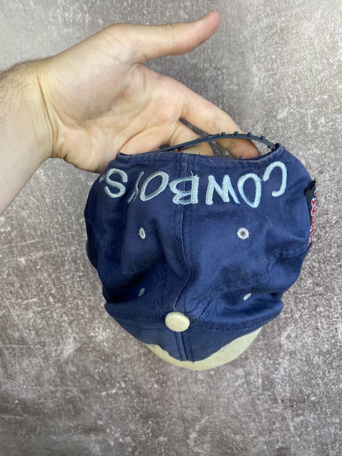 Vintage Dallas Cowboys Vintage Blue Snap Back Hat Size ONE SIZE - 4 Thumbnail