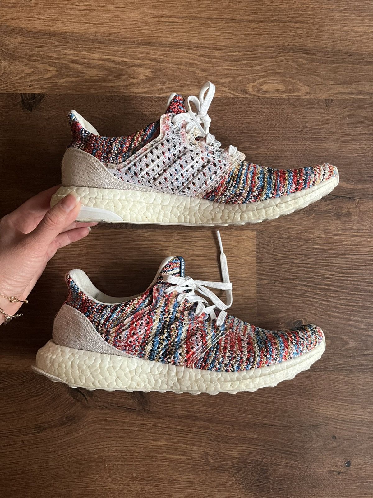 Adidas × Missoni 🌟 Adidas x Missoni Ultra Boost Clima Multicolor Sneakers Size US 8.5 / IT 38.5 - 8 Thumbnail