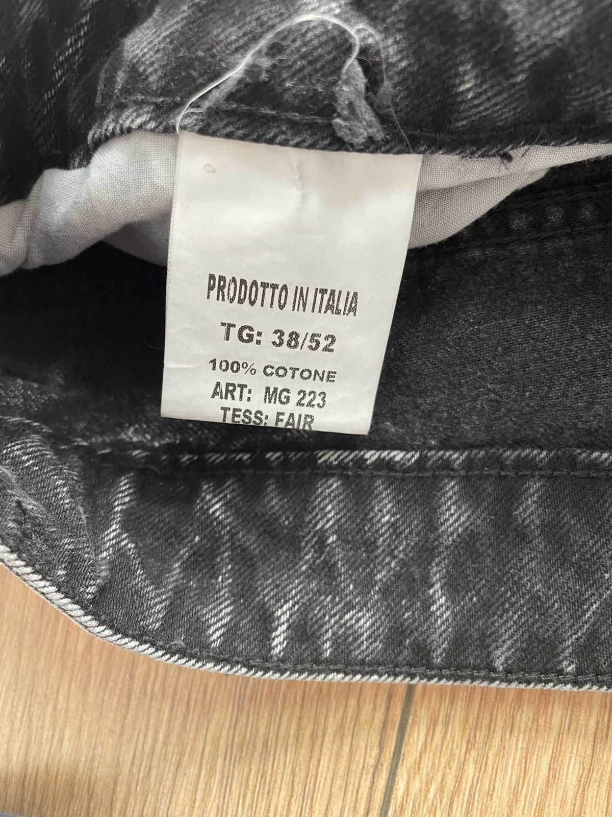 Designer Jeans Trap Denim Made in Italy size US 38-IT 52 Size US 38 / EU 54 - 9 Thumbnail