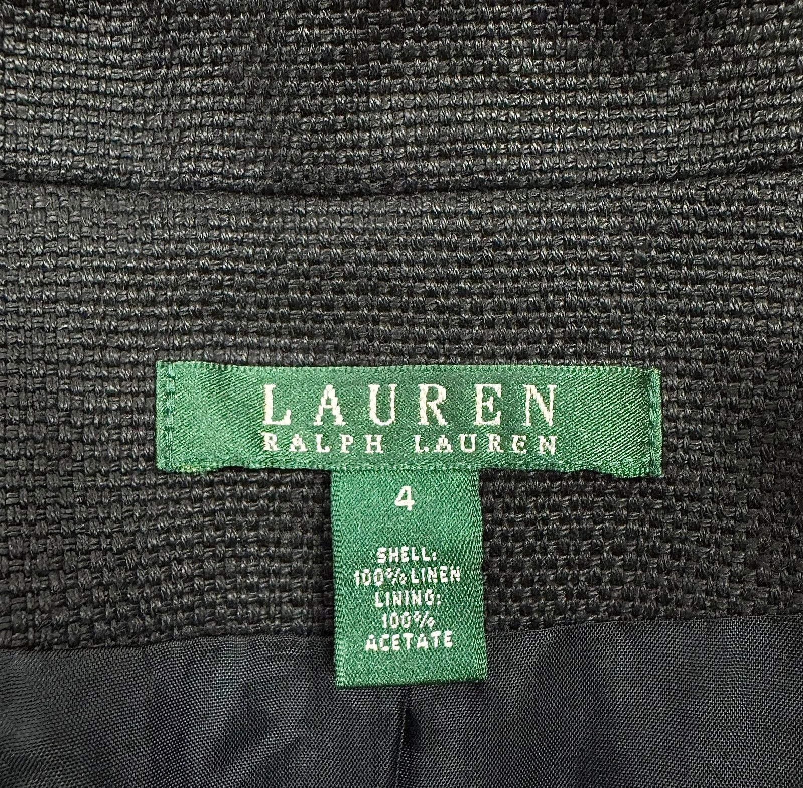 Lauren Ralph Lauren Lauren Ralph Lauren Linen Blazer size 4 Size S / US 4 / IT 40 - 10 Thumbnail