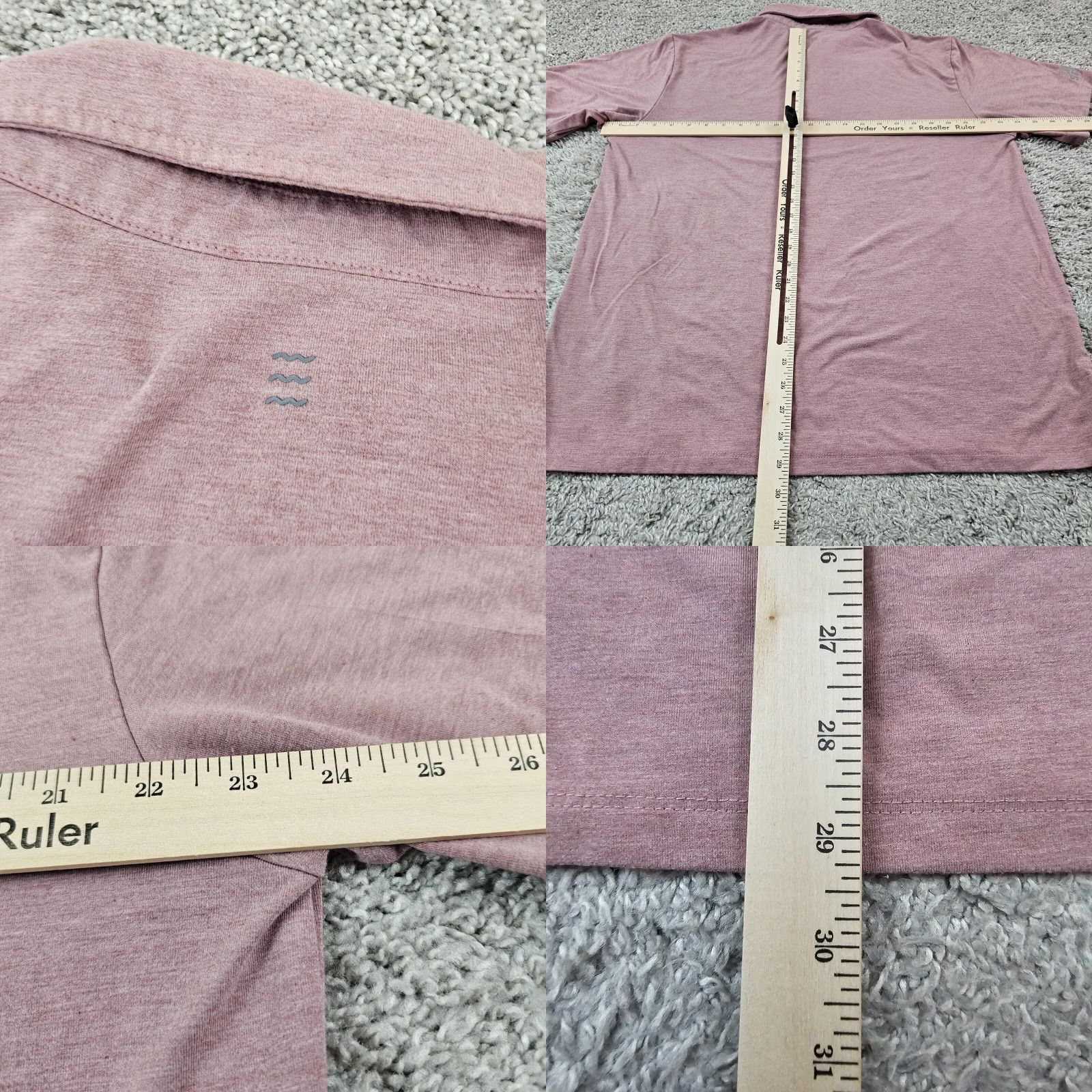 Vintage Free Fly Polo Shirt Mens XL Pink Short Sleeve Casual Comfort Stretch Logo Size US XL / EU 56 / 4 - 8 Thumbnail