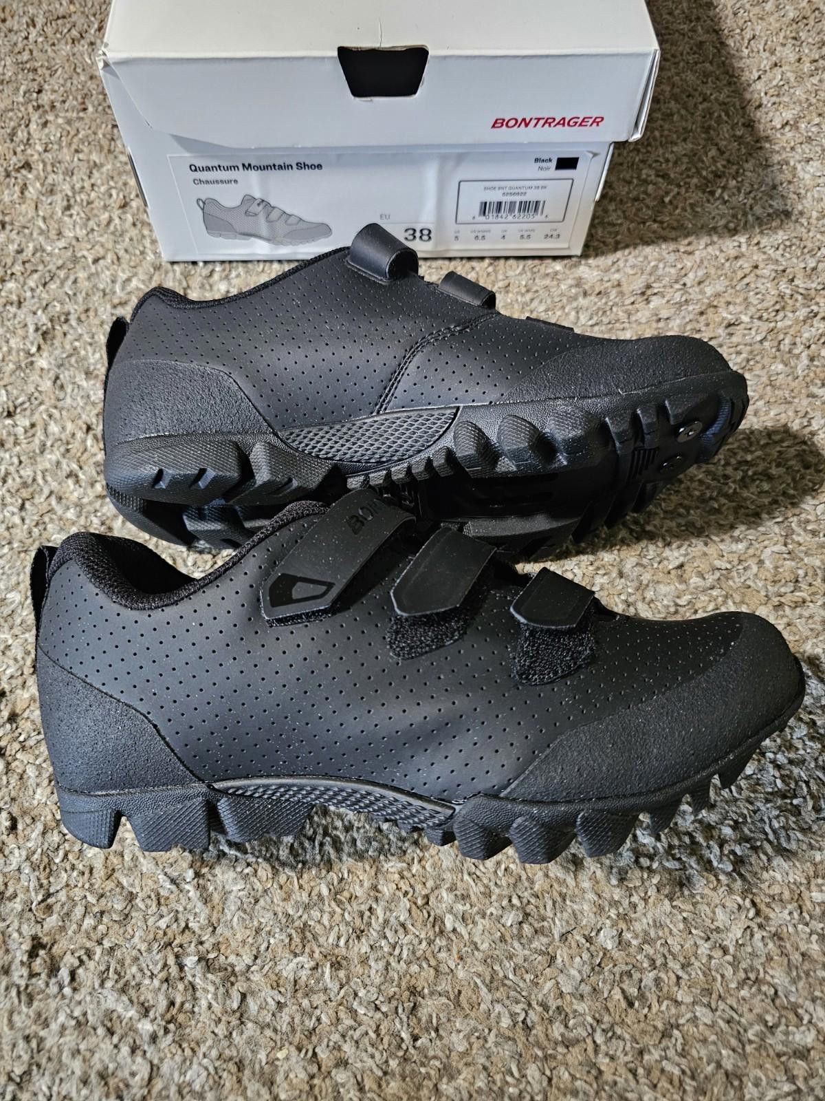 Designer TREK Bontrager Quantum Mountain Shoes US5 WMNS 6.5 EU38 NWD Size ONE SIZE - 1 Thumbnail