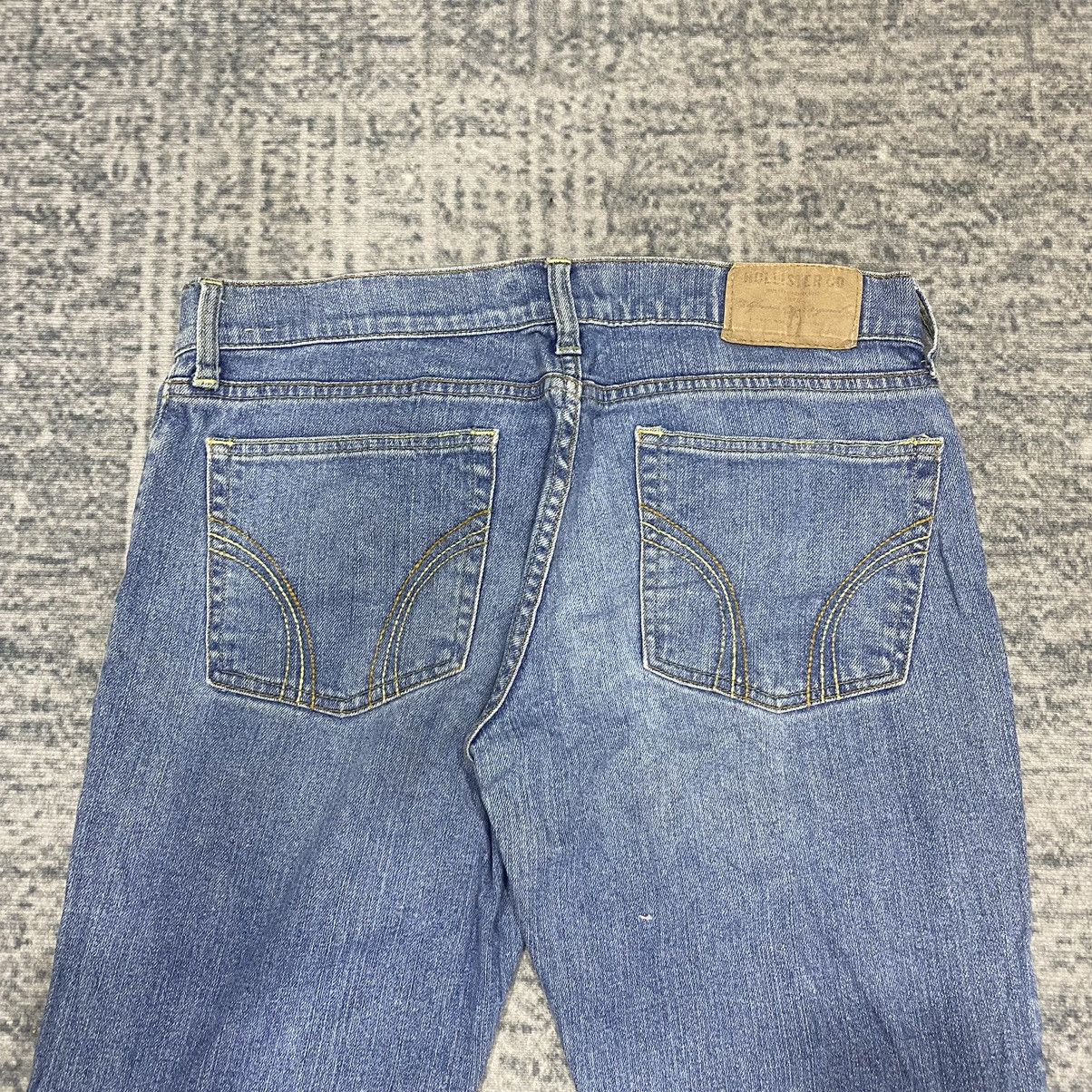 Hollister Flare☠️Hollister Bootcut Jeans Cowboy Punk 90s Distressed Size US 34 / EU 50 - 10 Thumbnail