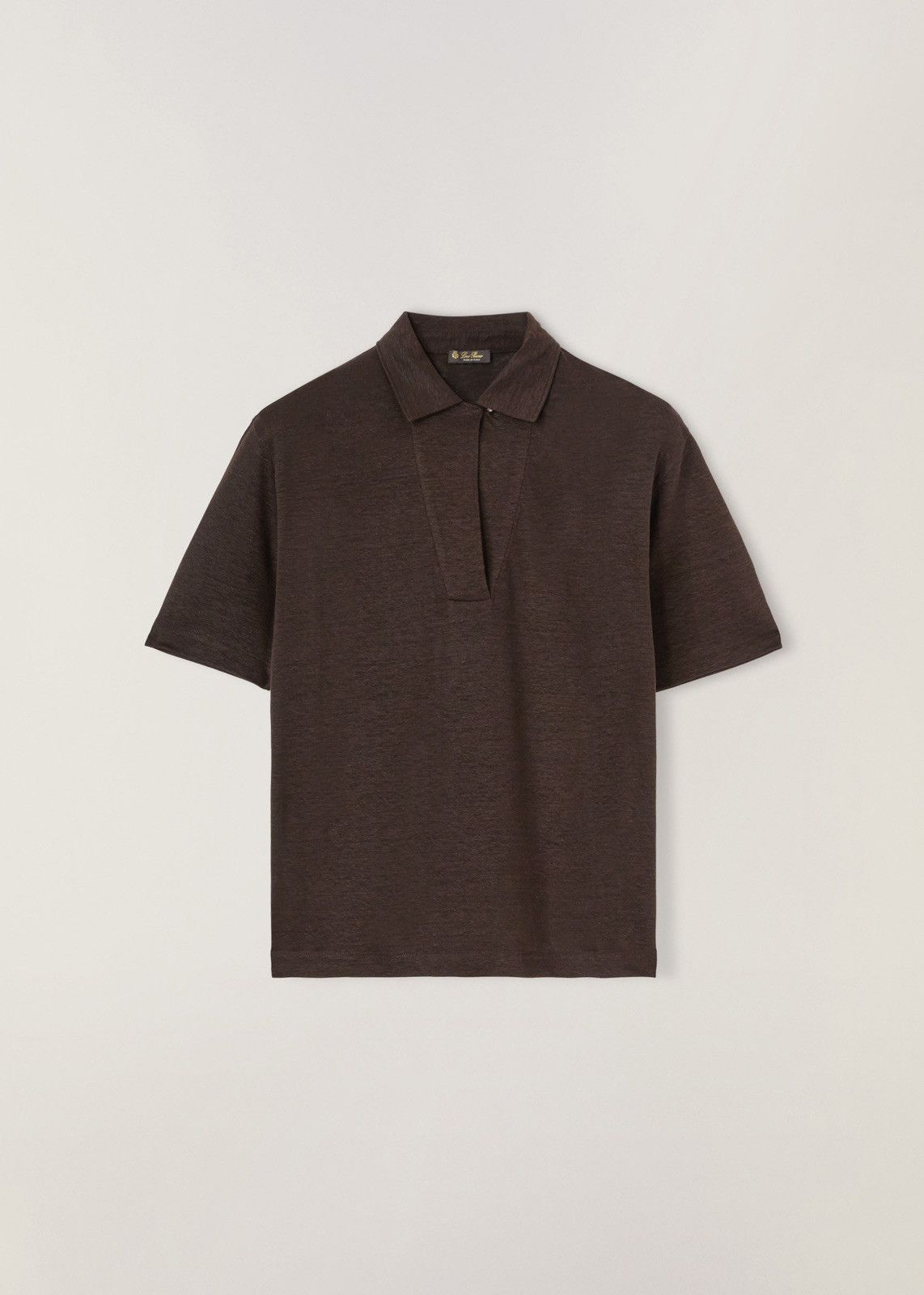 Loro Piana o1srvl11e0424 Polo in Black Size L / US 10 / IT 46 - 1 Thumbnail