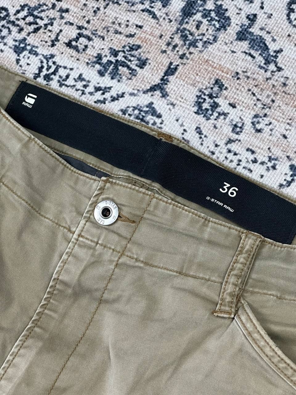 G-Star G-star Baggy Military Olive Cargo Shorts Size US 36 / EU 52 - 6 Thumbnail