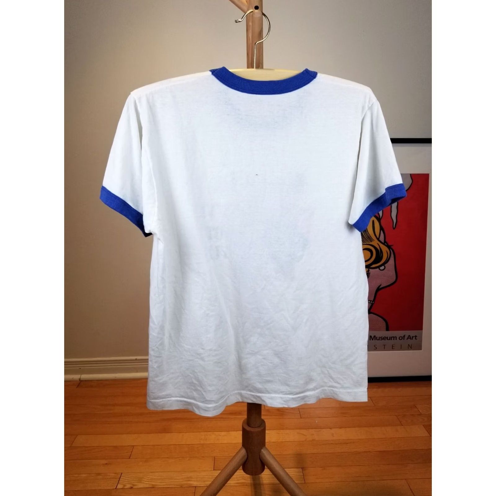 Vintage VINTAGE HEILEMAN'S BEER PROMO RINGER T-SHIRT SZ LARGE Shirt Men White Short Sleeve 80's Retro Size US L / EU 52-54 / 3 - 6 Thumbnail