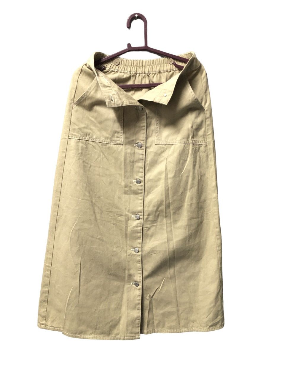 Designer × Hysteric Glamour × Japanese Brand Vintage Mélan Cleuge Skirt Button Up Size 28" / US 6 / IT 42 - 13 Thumbnail