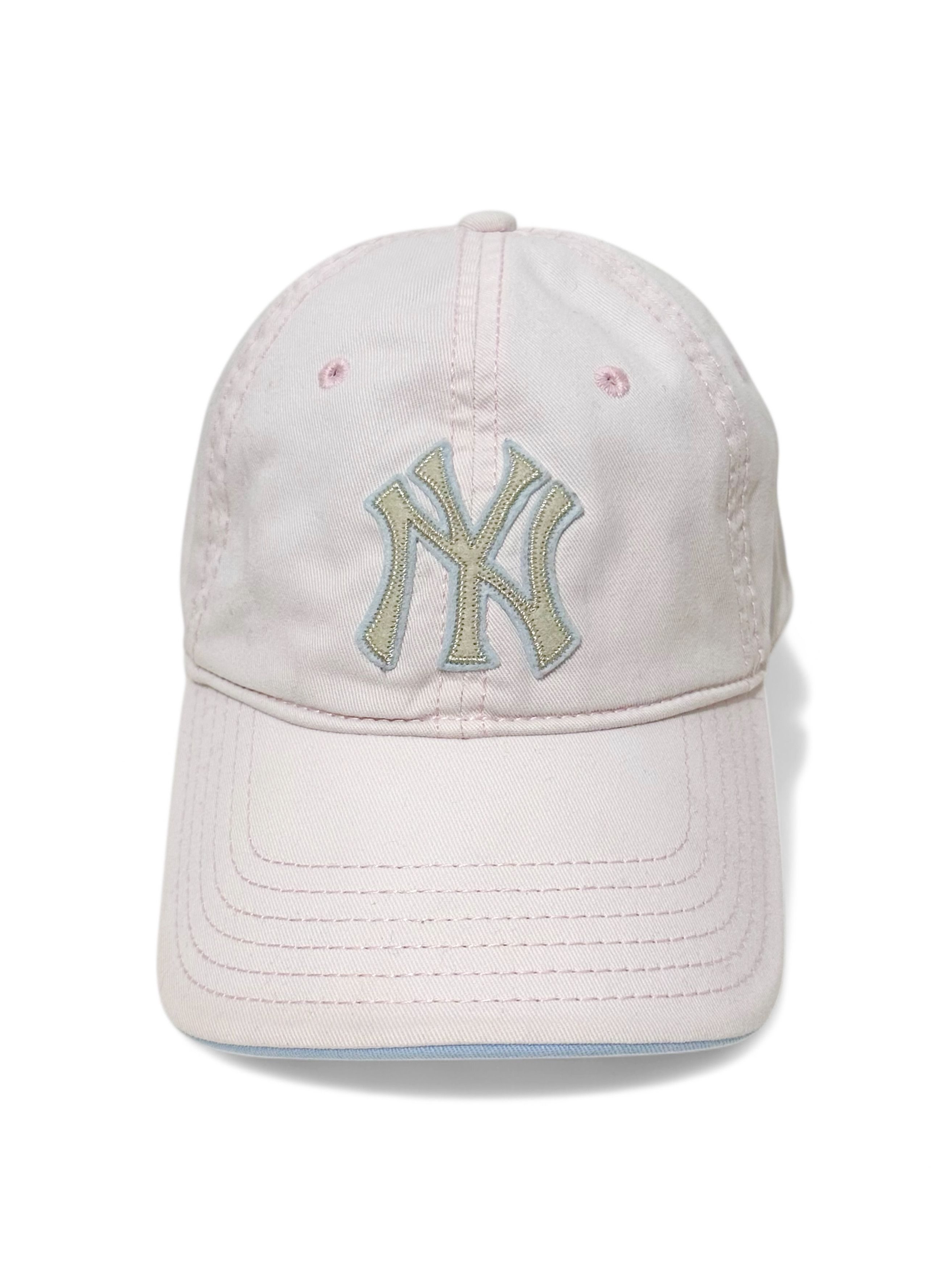 New York Yankees New York Yankees Light Pink Cap Hat Size ONE SIZE - 2 Thumbnail