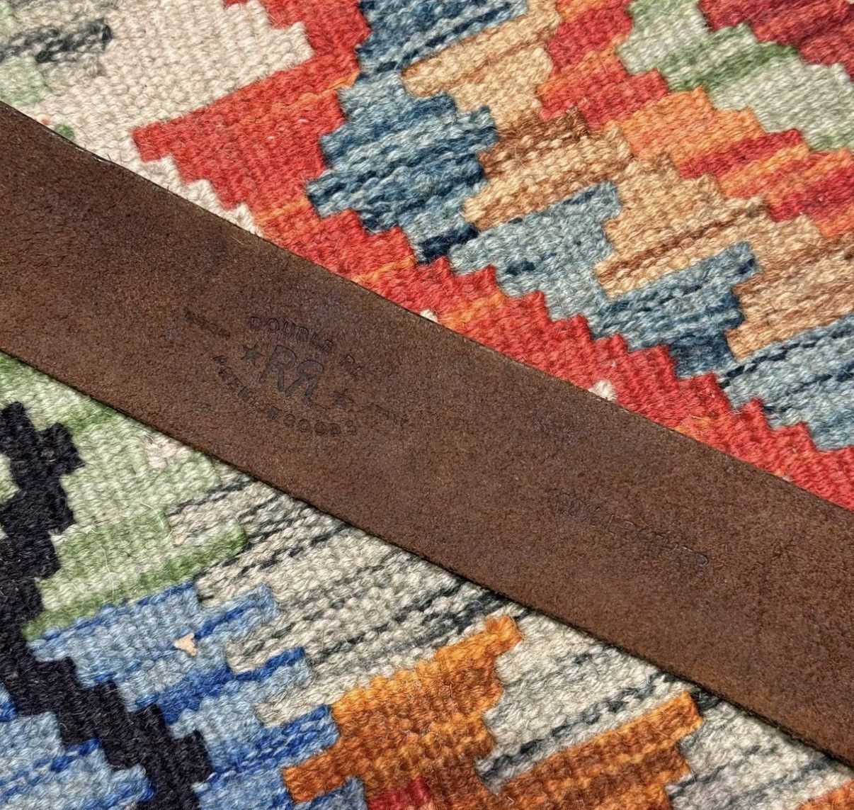RRL Ralph Lauren RRL by Ralph Lauren Leather Belt K22 Size ONE SIZE - 6 Thumbnail
