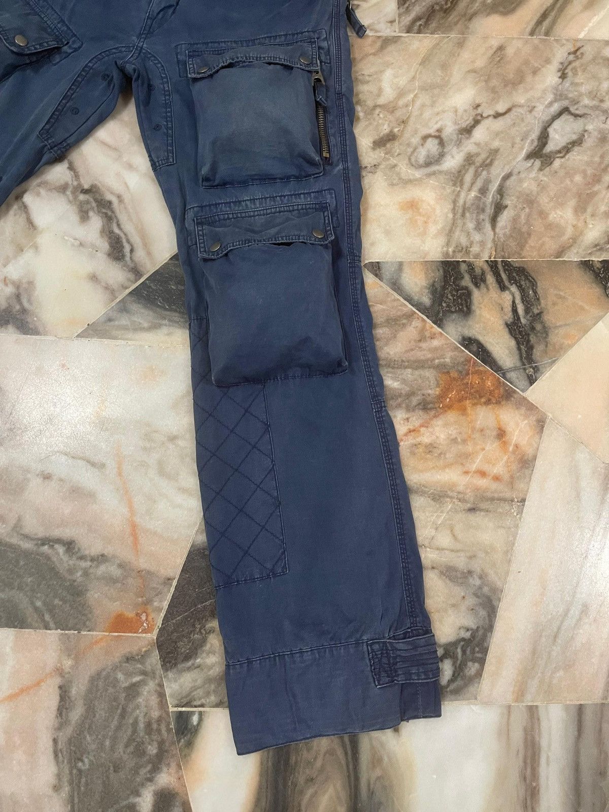 Polo Ralph Lauren Polo Ralph Lauren Faded Bondage Utility Pocket Cargo Pants Size US 33 - 5 Thumbnail