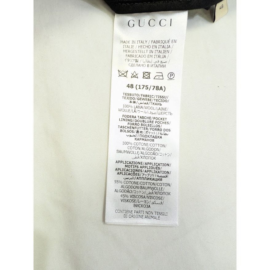 Gucci o1rshd1 Logo All Over Pants in Blue Size US 32 / EU 48 - 16 Thumbnail