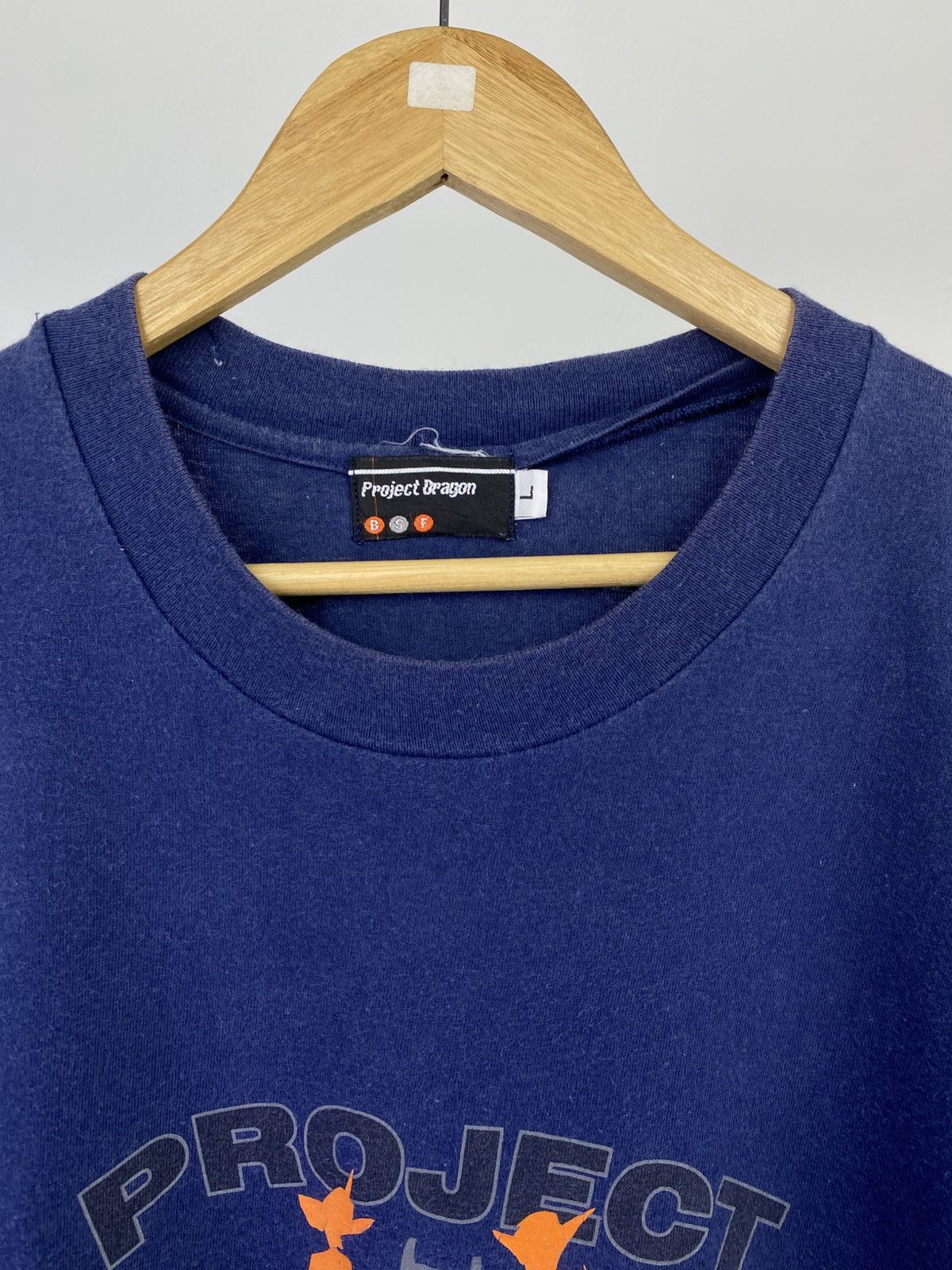 Japanese Brand 1999 Project Dragon by Futura Faded Shirt Size US L / EU 52-54 / 3 - 4 Thumbnail