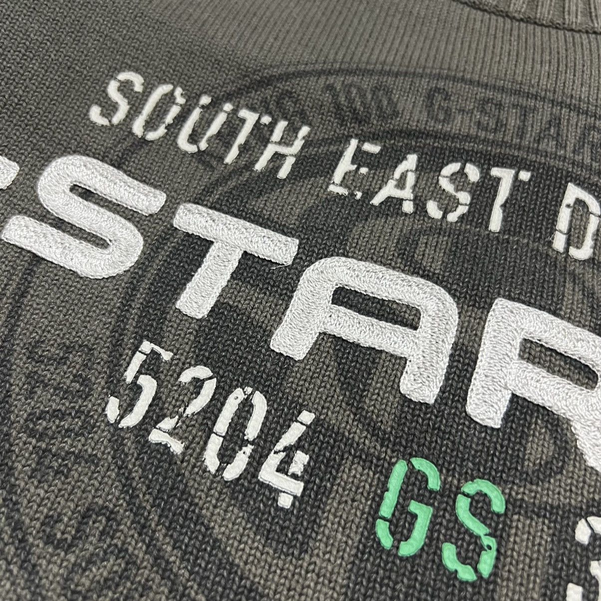 G-Star 00s G-Star Raw Vintage Avant Garde Knit Military Sweater Size US XL / EU 56 / 4 - 5 Thumbnail