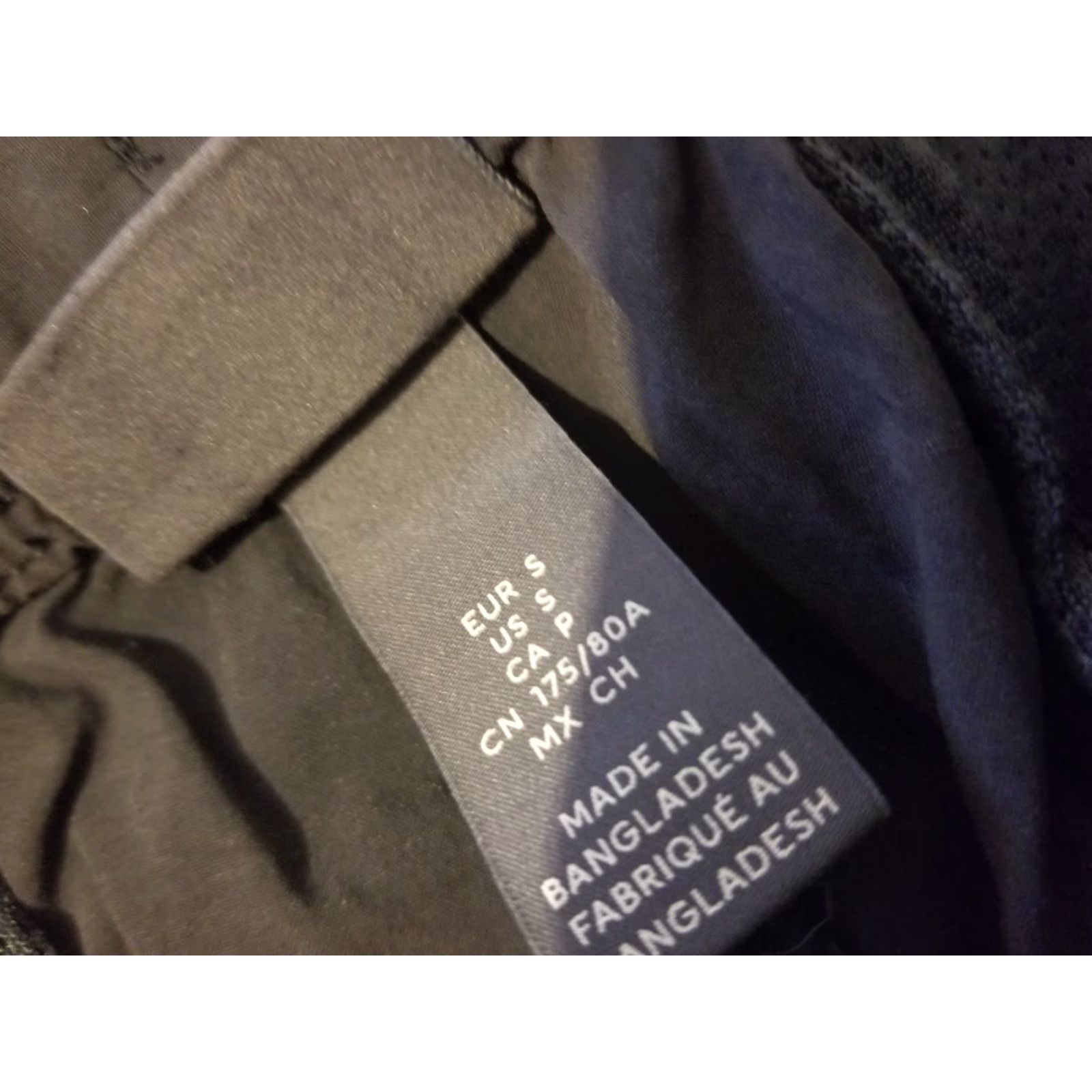 H&M Mens H&M Cargo Pants S Small Gray Cotton Jogger Pants Regular Waist Drawstring Activewear Mens Size US 29 - 6 Thumbnail