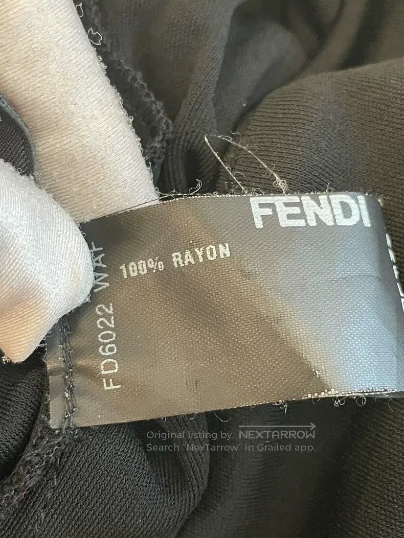 Fendi Fendi Black fiber strapless dress Size S / US 4 / IT 40 - 3 Thumbnail
