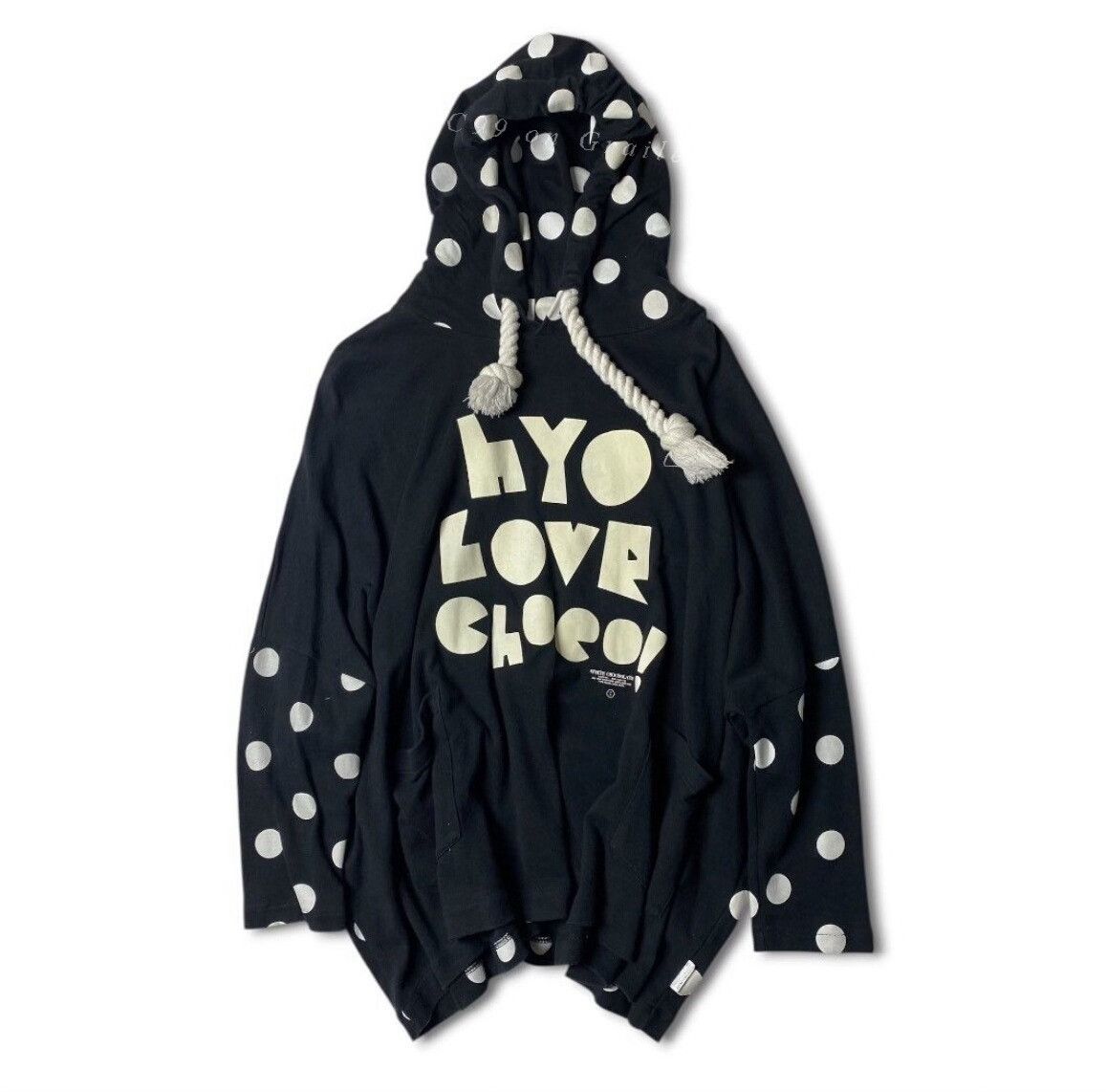 CHOCOOLATE 20471120 x WHITE CHOCOLATE Oversized Hoodie Size US M / EU 48-50 / 2 - 1 Thumbnail