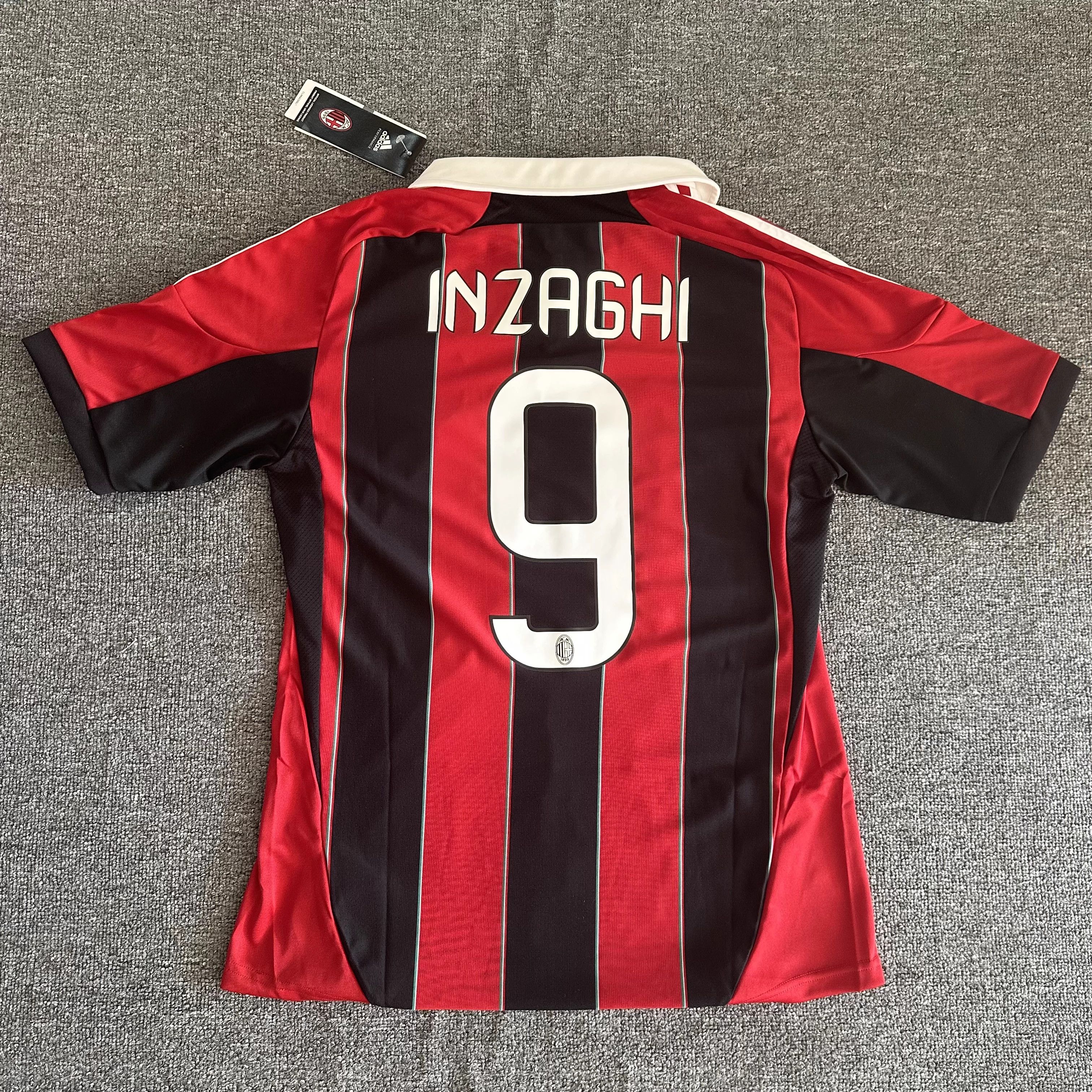 Other 2012 2013 AC Milan #9 Inzaghi Jersey Size US XL / EU 56 / 4 - 1 Thumbnail