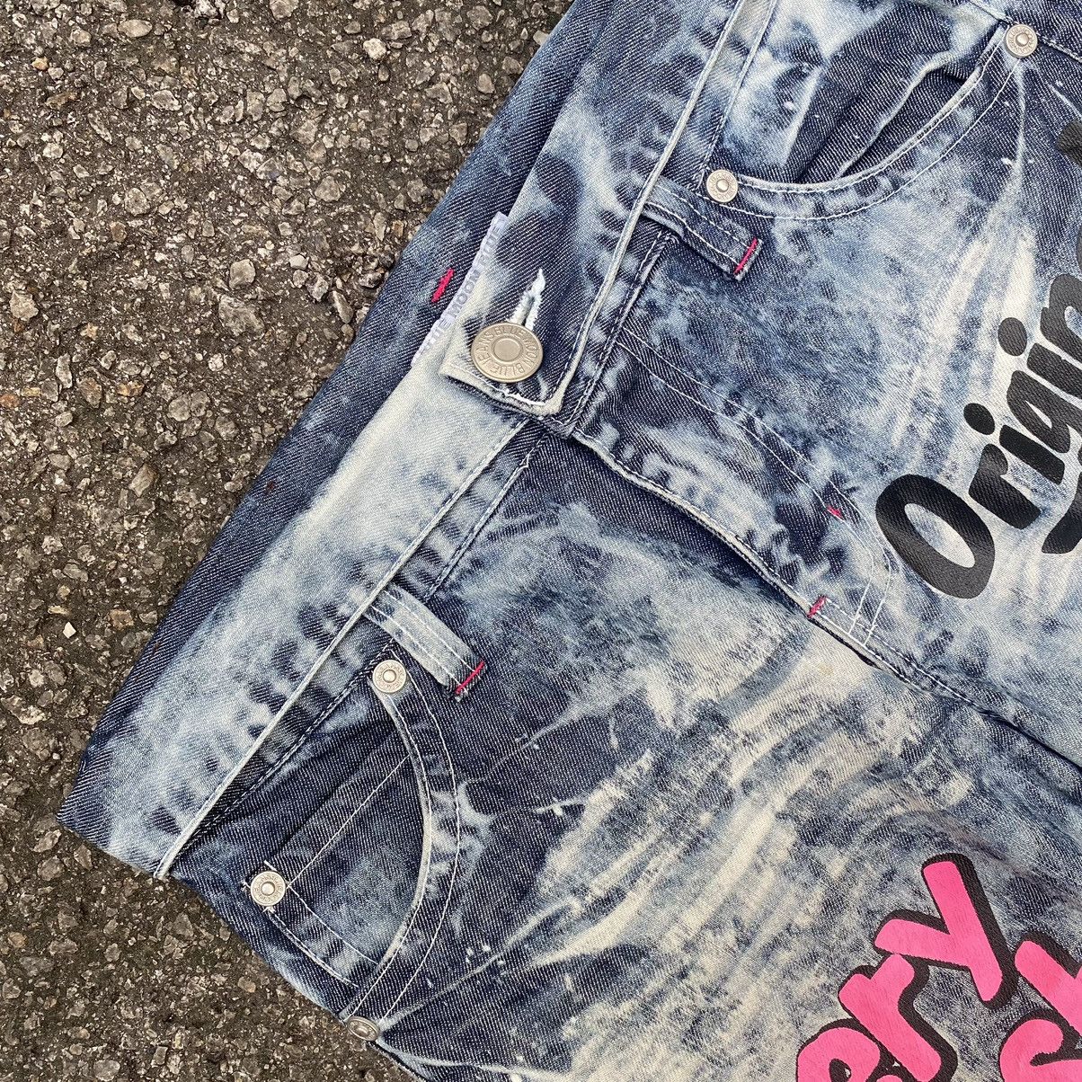 Hysteric Glamour Blue Moon Blue Jeans Nice Design Size US 28 / EU 44 - 4 Thumbnail