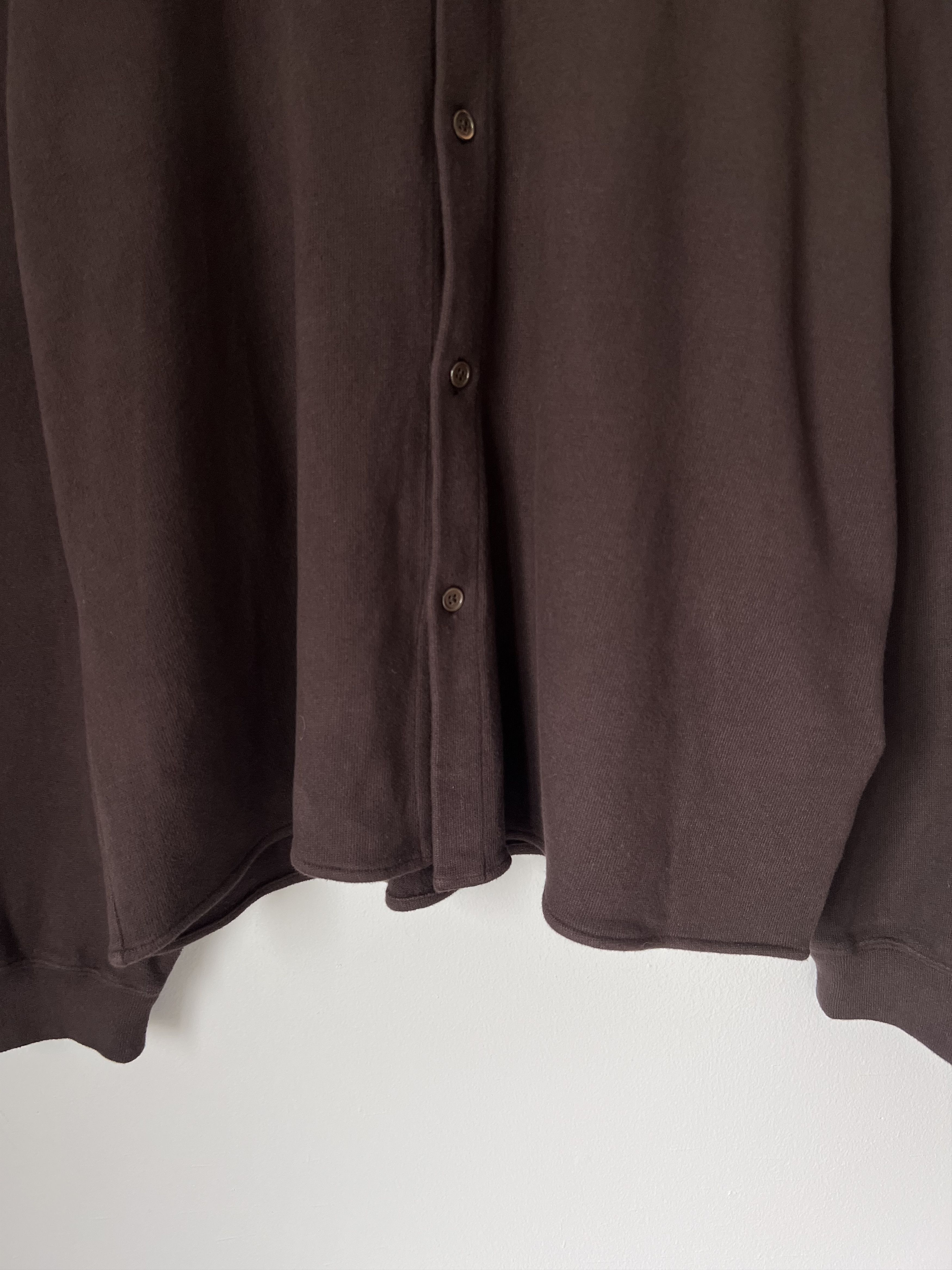 Our Legacy Our Legacy Recovery Button Up Shirt in Brown Fuzzy Fleece Size US L / EU 52-54 / 3 - 3 Thumbnail