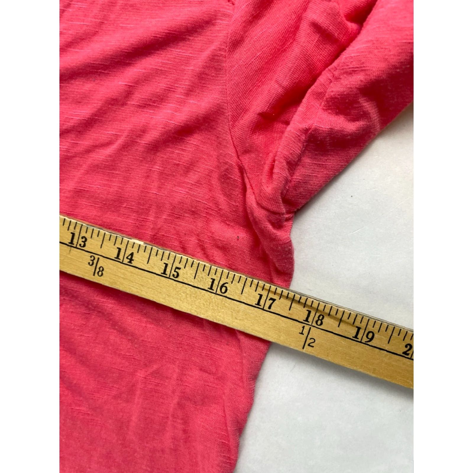 Vintage Neon Soul Shirt Women's Large Pink Lace 3/4 Sleeve Henley Scoop T-Shirt Size L / US 10 / IT 46 - 5 Thumbnail