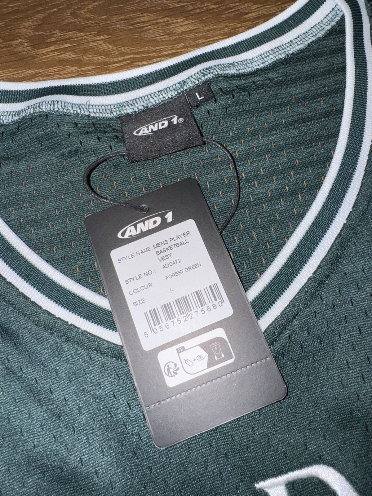 Other AND1 Basketball Jersey Size US L / EU 52-54 / 3 - 5 Thumbnail