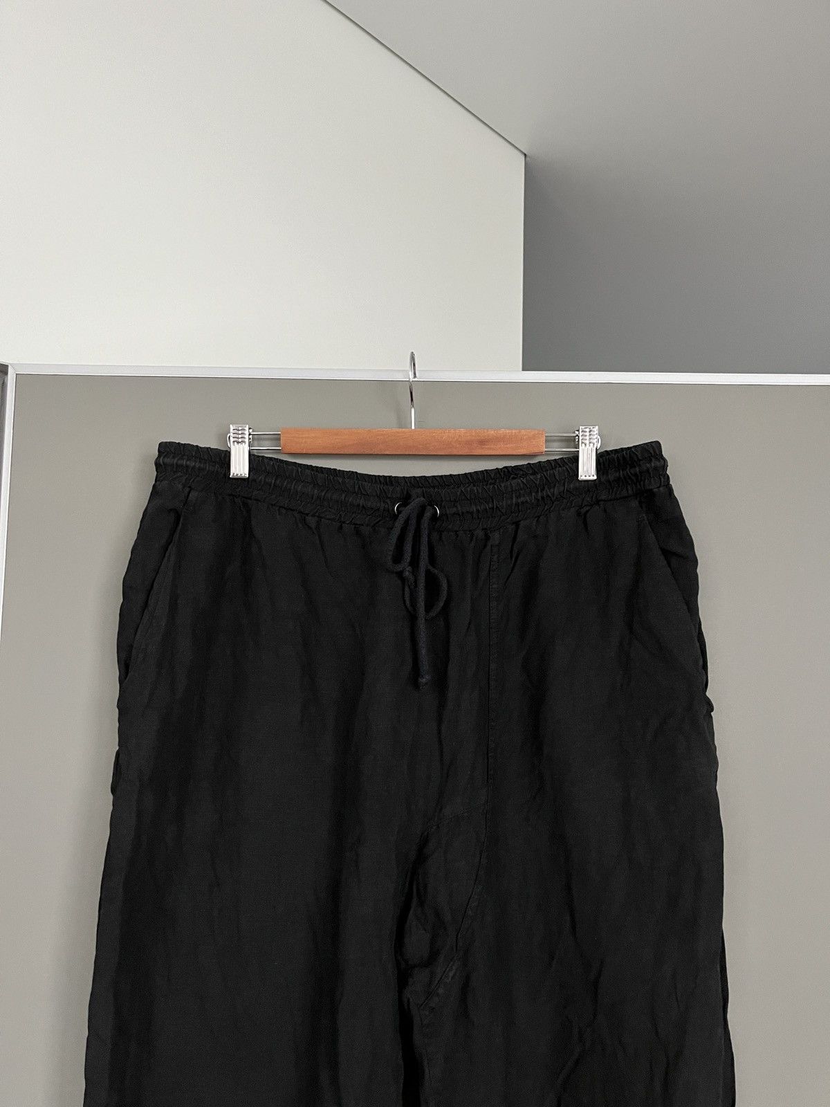 Lost & Found Ria Dunn Lost & Found Ria Dunn Linen Avant Garde Asymmetrical Pants Size US 34 / EU 50 - 3 Thumbnail