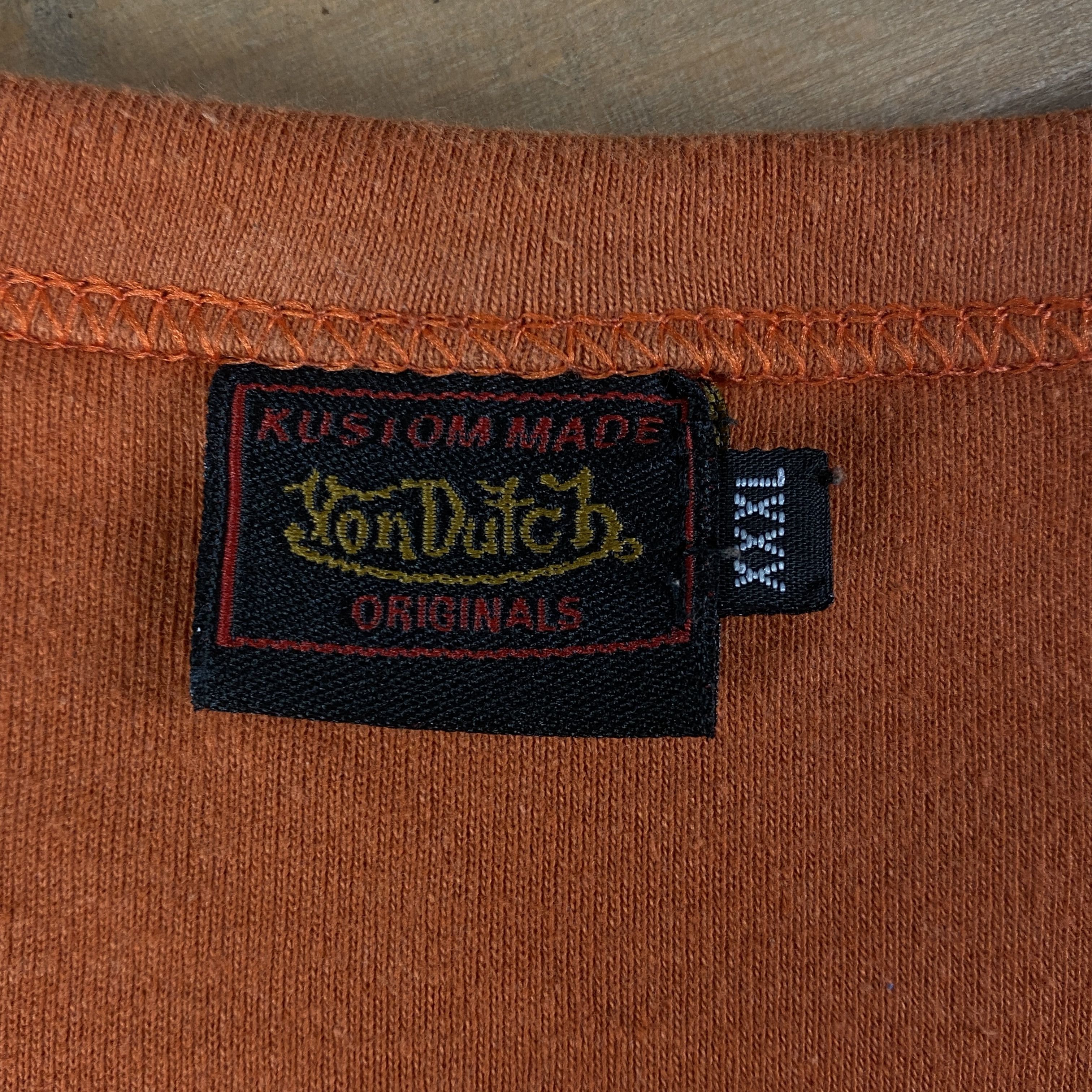 Von Dutch Mens Long Sleeve T-Shirt Von Dutch Vintage Size XXXL 3XL Size US XXL / EU 58 / 5 - 5 Thumbnail