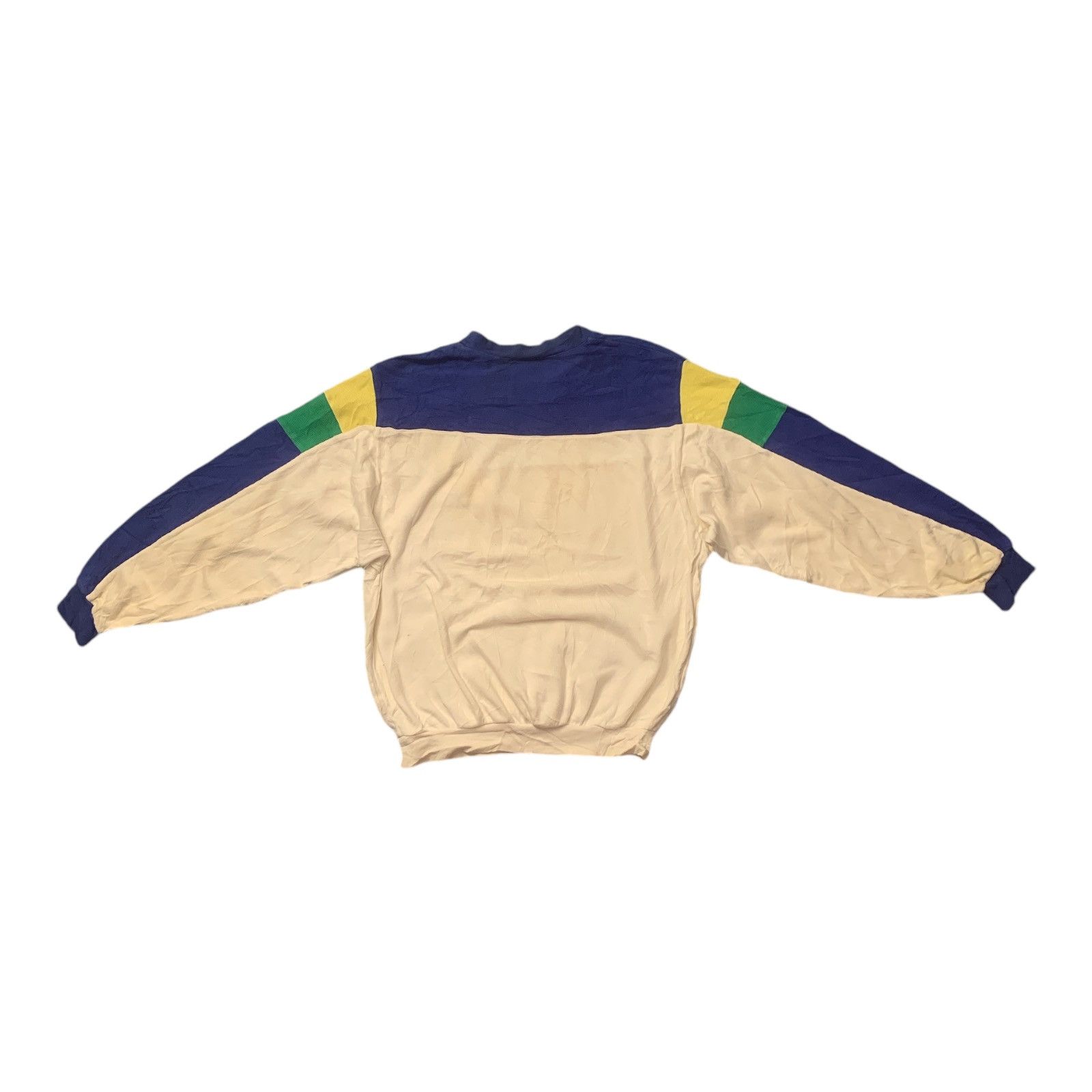 Japanese Brand × Sergio Tacchini Rare Design Vintage Sergio Tacchini Sportswear Sweatshirt Size US M / EU 48-50 / 2 - 2 Thumbnail