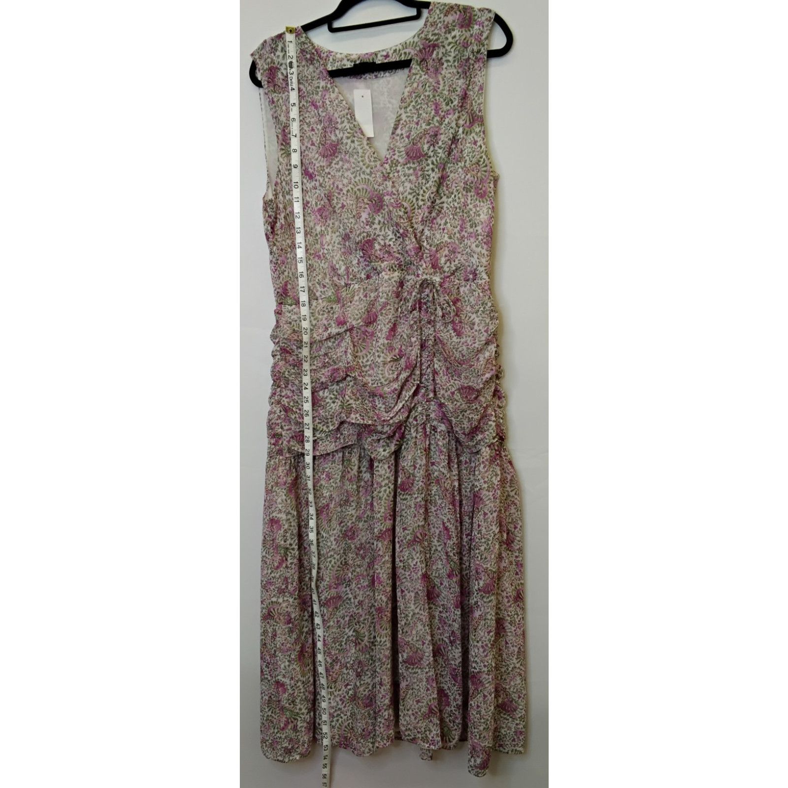 Ann Taylor Ann Taylor Dress Women's 14 Pink Floral Maxi NWT MSRP $189 Size XL / US 12-14 / IT 48-50 - 14 Thumbnail