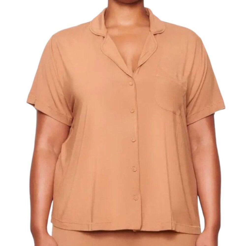 Designer CT1727 Skims NWT Sleep Shirt Camel 3X Size ONE SIZE - 1 Thumbnail