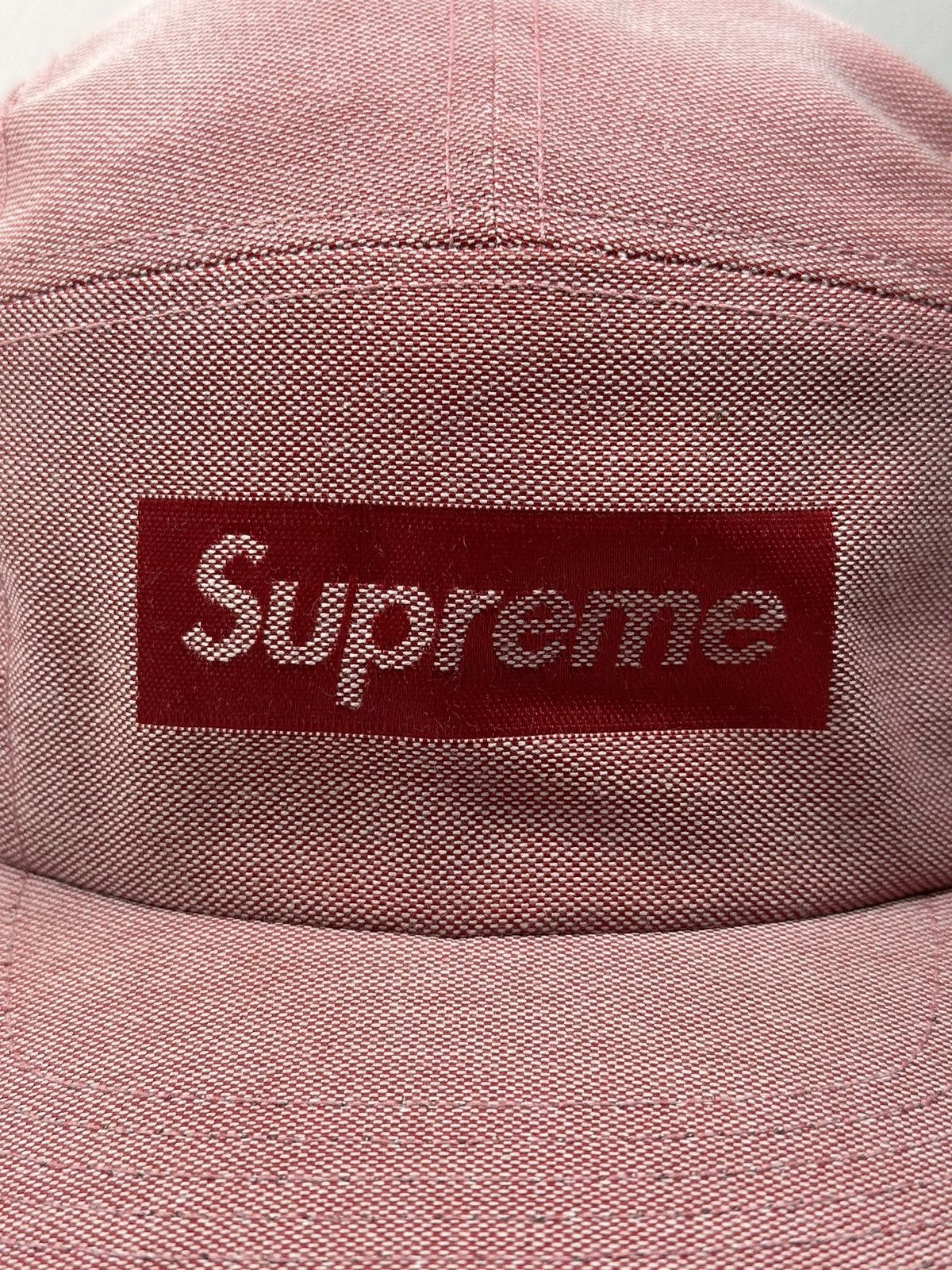 Supreme Supreme Jacquard Logo Camp Cap Hat Size ONE SIZE - 2 Thumbnail