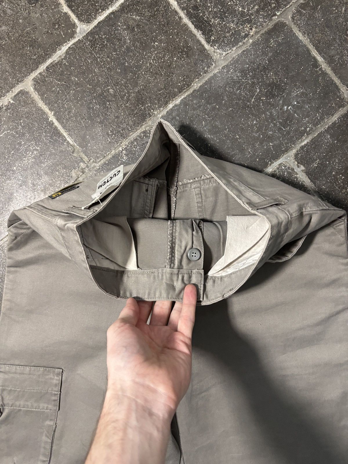 Vintage Y2K Deadstock Vintage Cargo Pants Combat Utility 1990s 2000s Size US 30 / EU 46 - 10 Thumbnail