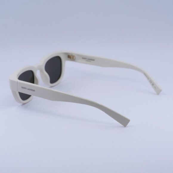 Saint Laurent Paris 🕶️ New Saint Laurent SL675 005 Sunglasses - Ivory Frame Size ONE SIZE - 10 Thumbnail