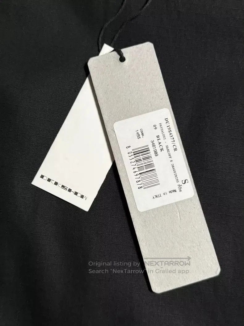 Rick Owens Rick Owens Black Cropped Shorts. Size US 38 / EU 54 - 5 Thumbnail