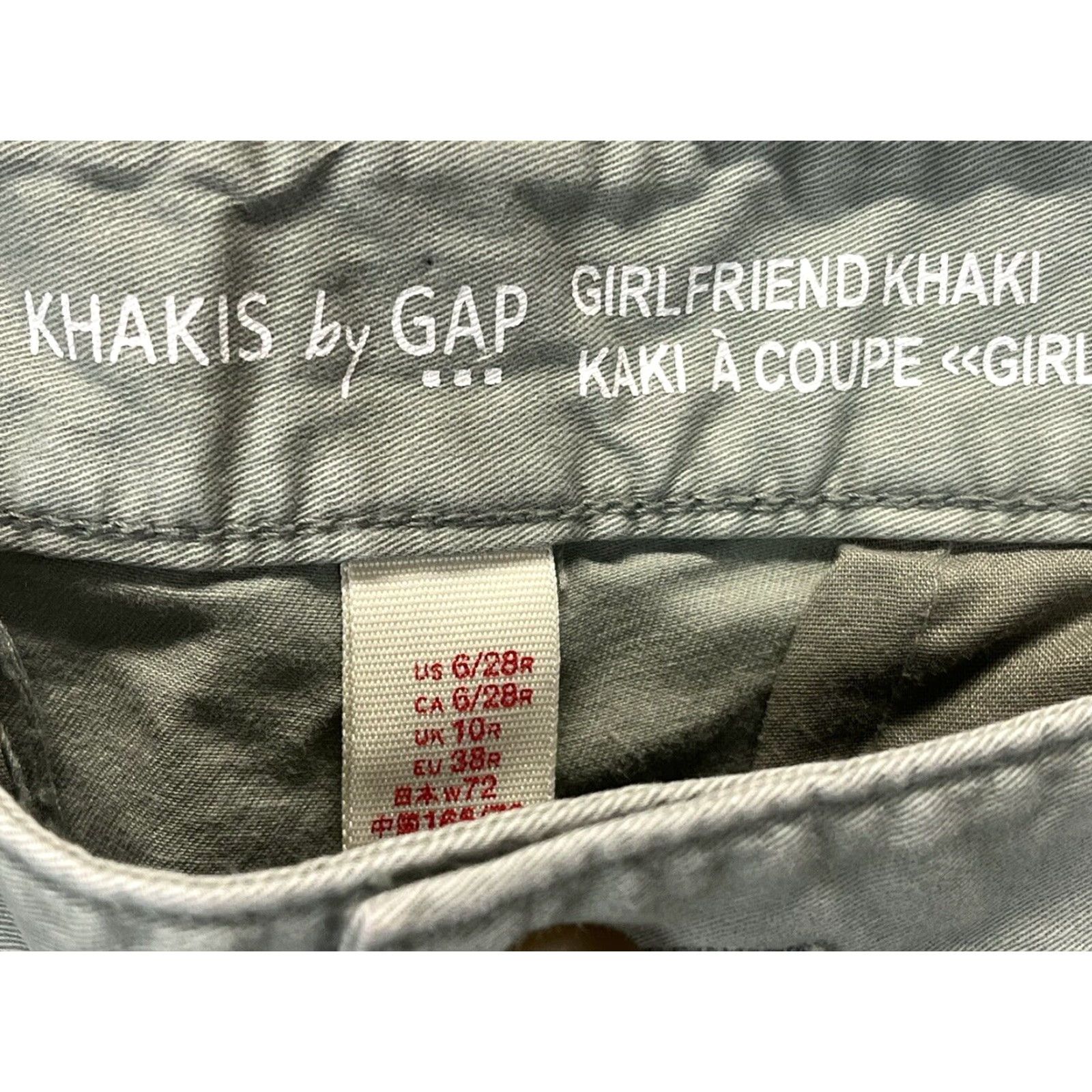 Gap Gap Chino Pants Womens Green Size 6 Size 28" / US 6 / IT 42 - 5 Thumbnail