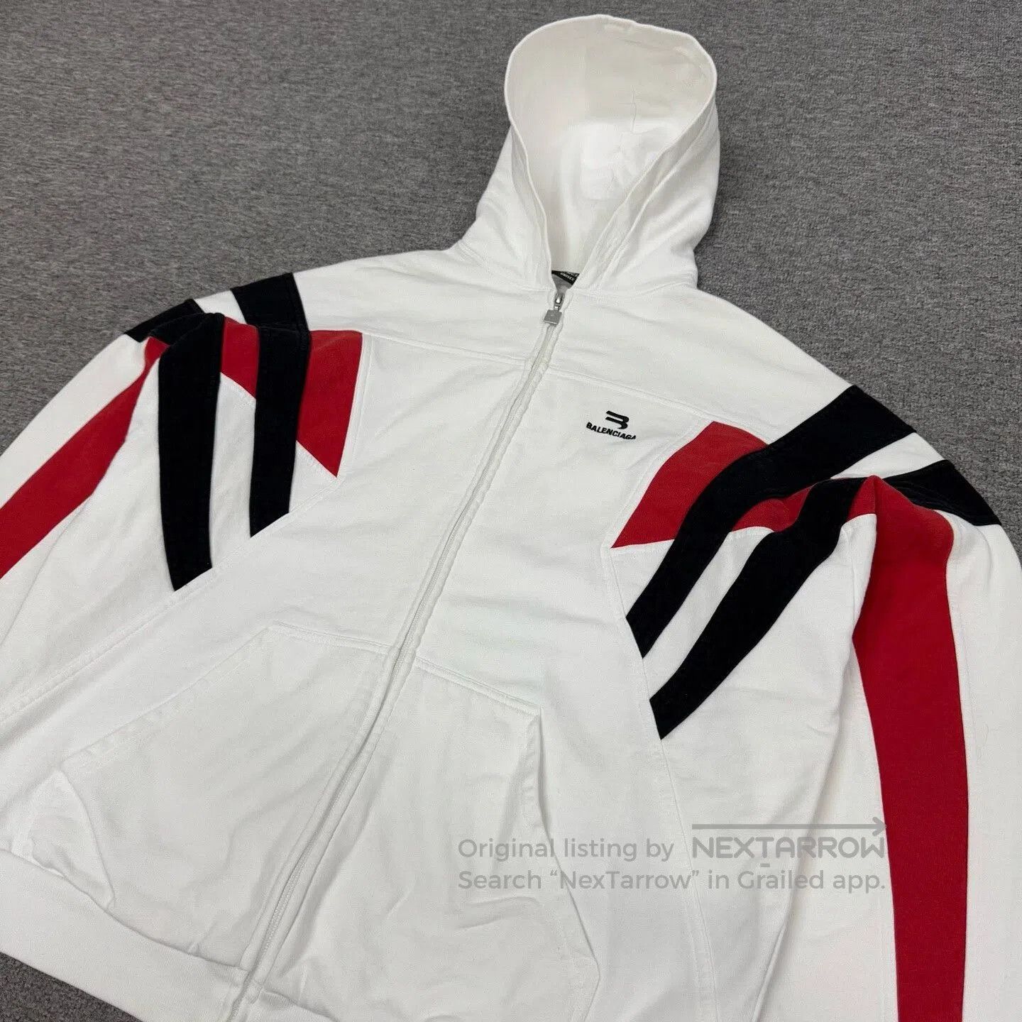 Balenciaga Balenciaga Double Hook Zip Jacket Size L. Size US L / EU 52-54 / 3 - 4 Thumbnail