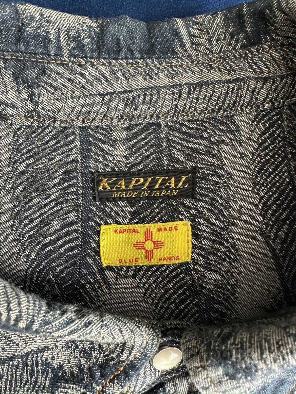 Kapital Kapital 5oz Feather Western Shirt Size US L / EU 52-54 / 3 - 4 Thumbnail