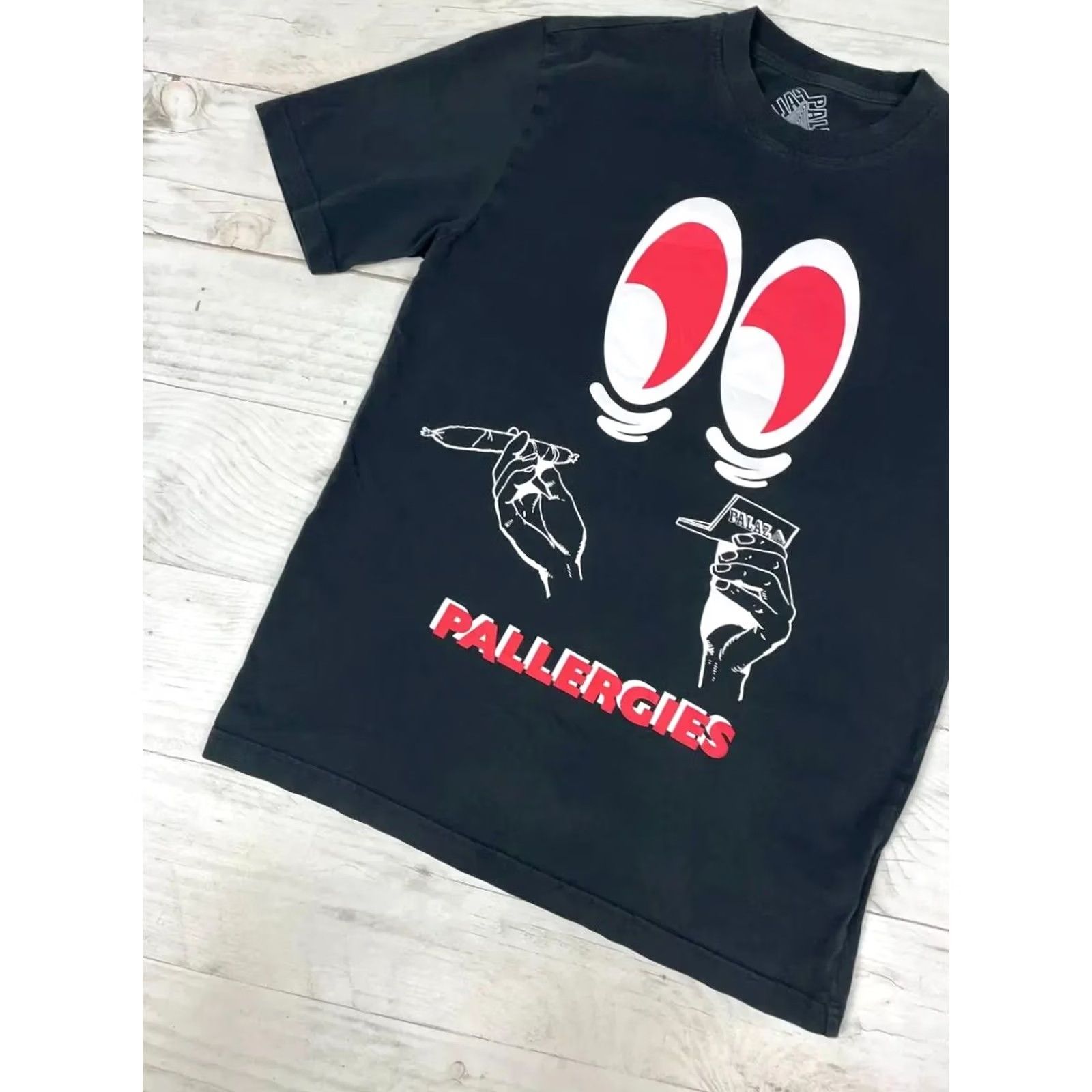 Palace VINTAGE Palace Pallergies T-Shirt Big Logo Eyes Skateboard M black Men Size US M / EU 48-50 / 2 - 3 Thumbnail