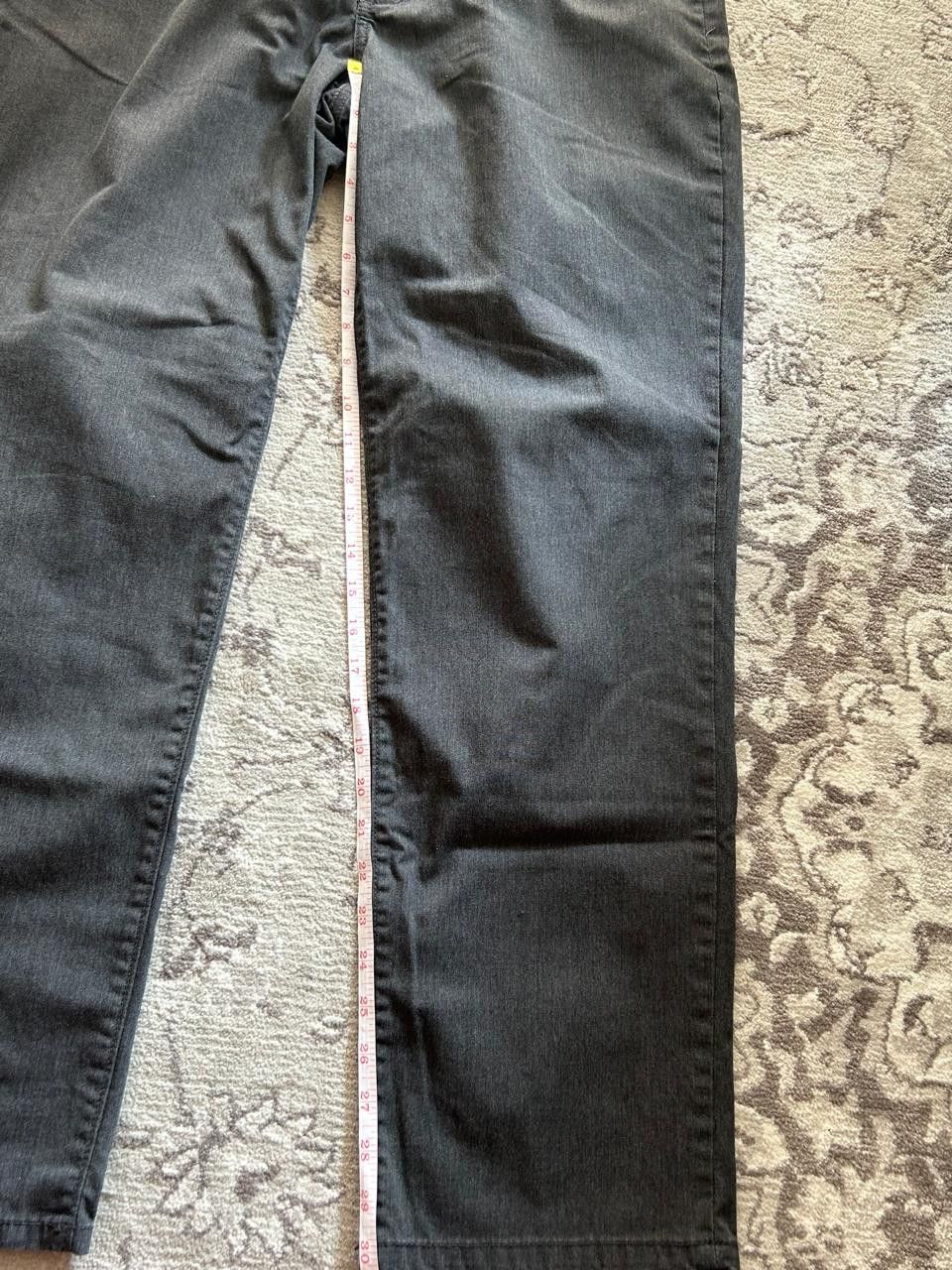 Perry Ellis Perry Ellis Grey Cotton Trousers Size US 34 / EU 50 - 5 Thumbnail