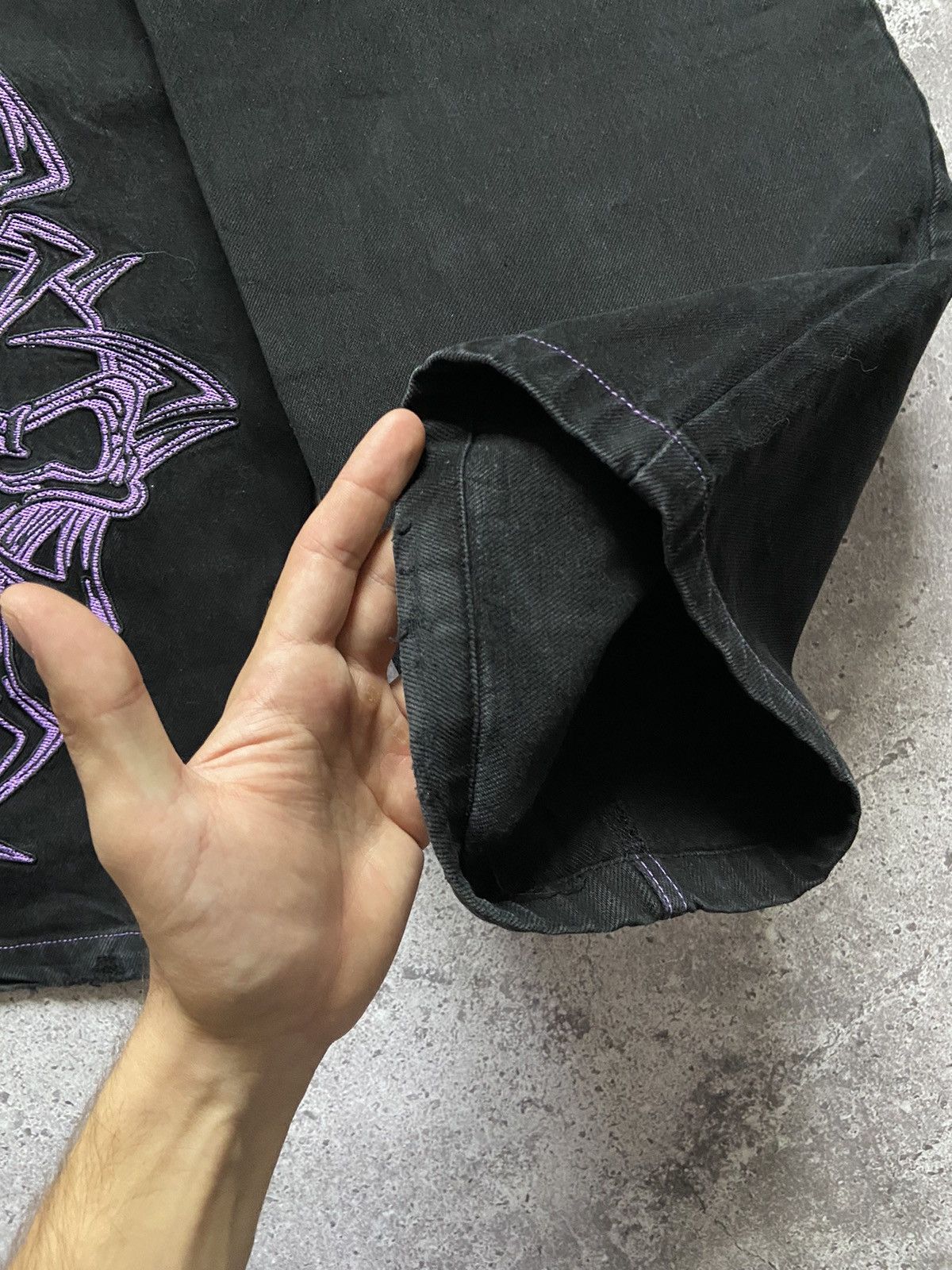 Vintage Heaven can wait - Purple Jeans Size US 32 / EU 48 - 6 Thumbnail