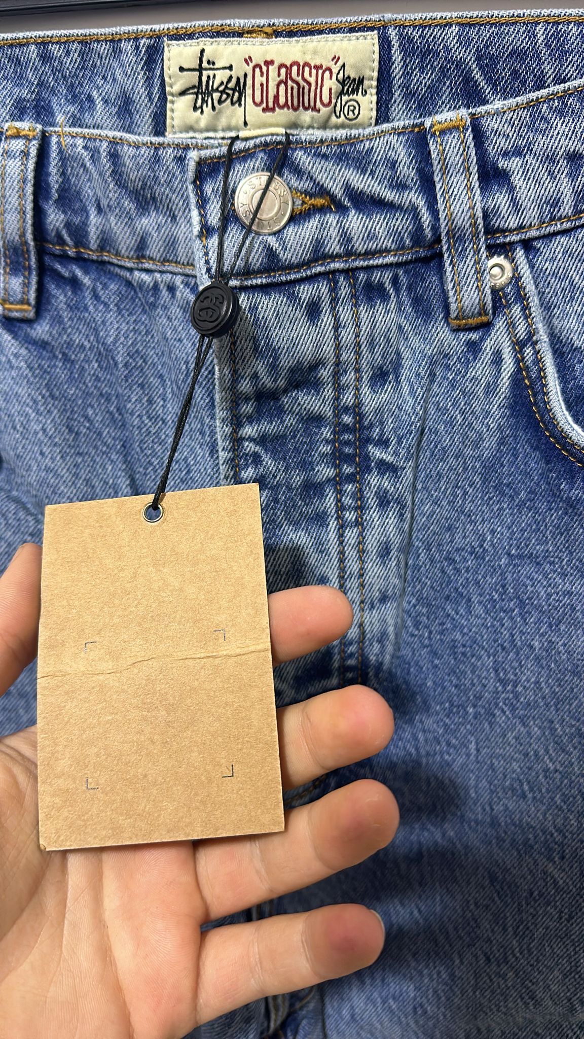 Stussy Stussy Classic Jean Washed Blue Size 28 Size US 28 / EU 44 - 7 Thumbnail