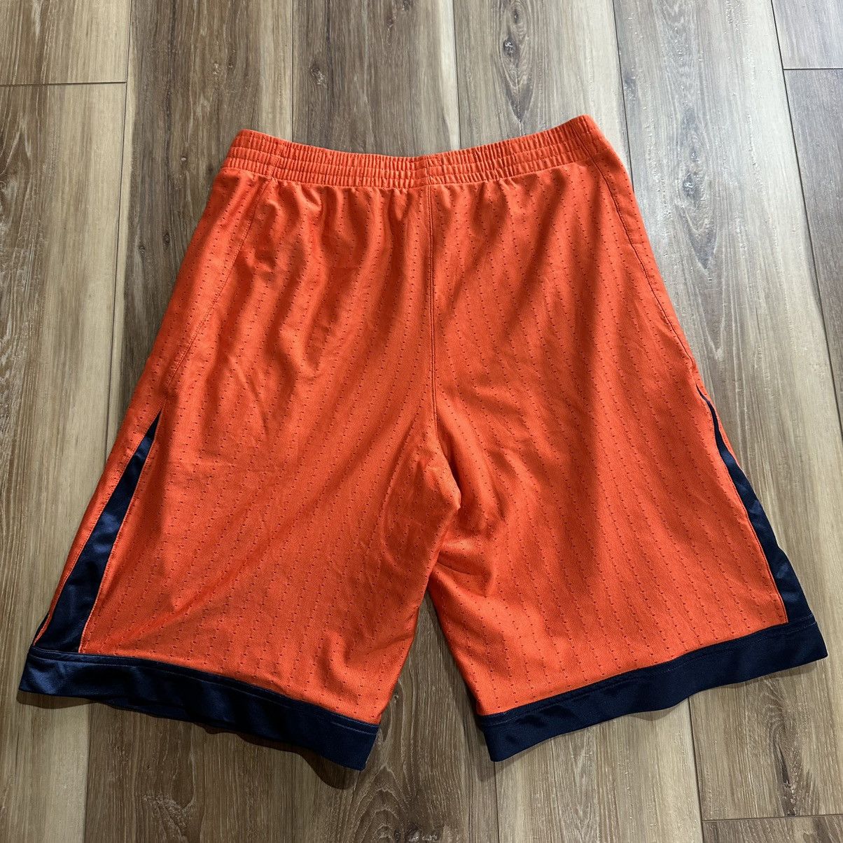 Nike Y2K Nike Team Illinois Fighting Illini Basketball Shorts, L Size US 36 / EU 52 - 2 Thumbnail