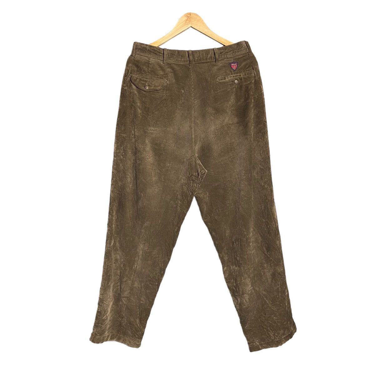 Polo Ralph Lauren × Vintage Vintage 90s Polo Golf Ralph Lauren Corduroy Baggy Pants Size US 34 / EU 50 - 1 Thumbnail