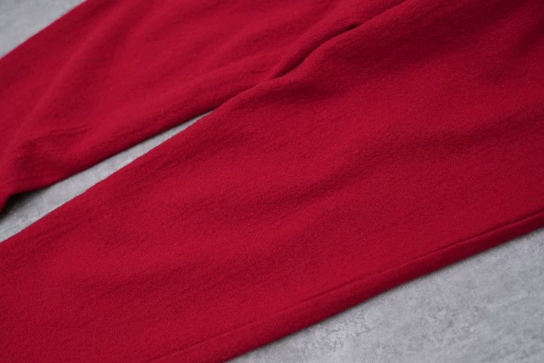 Comme des Garcons Comme des Garcons size M Red cashmere trousers 90% wool Size 23" - 4 Thumbnail