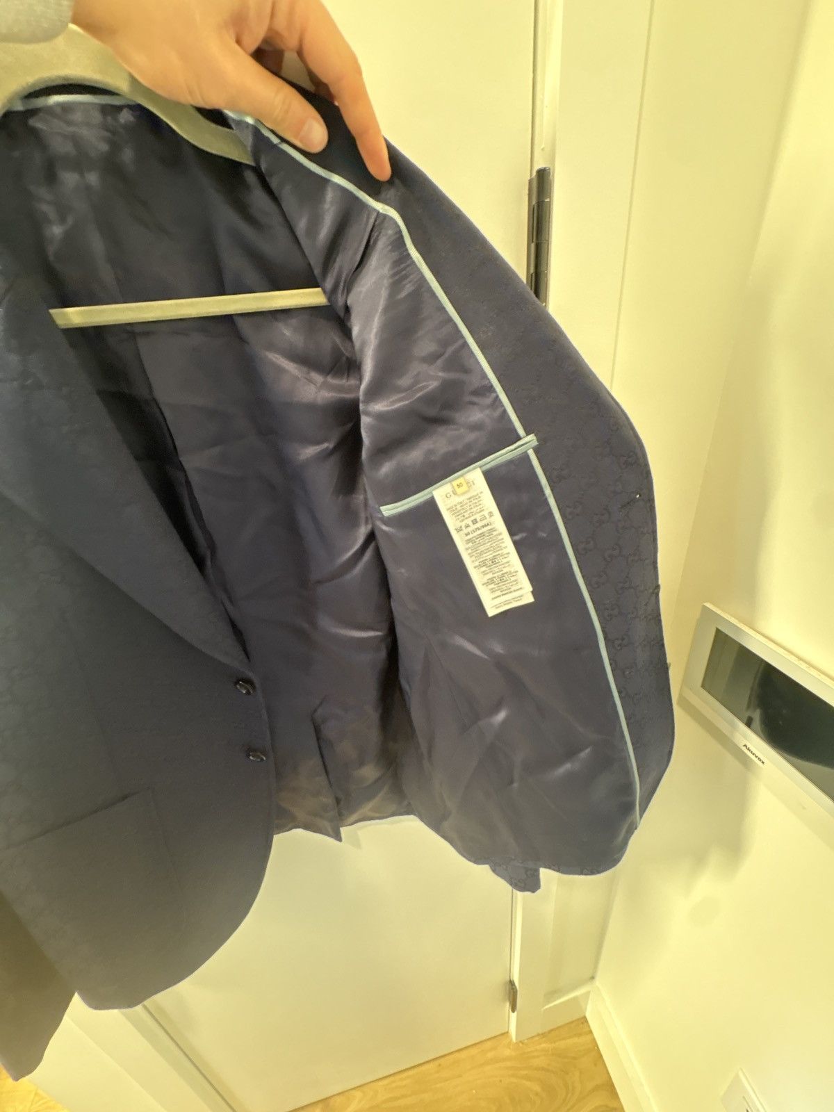 Gucci Gucci blazer with GG logo Size 50R - 6 Thumbnail