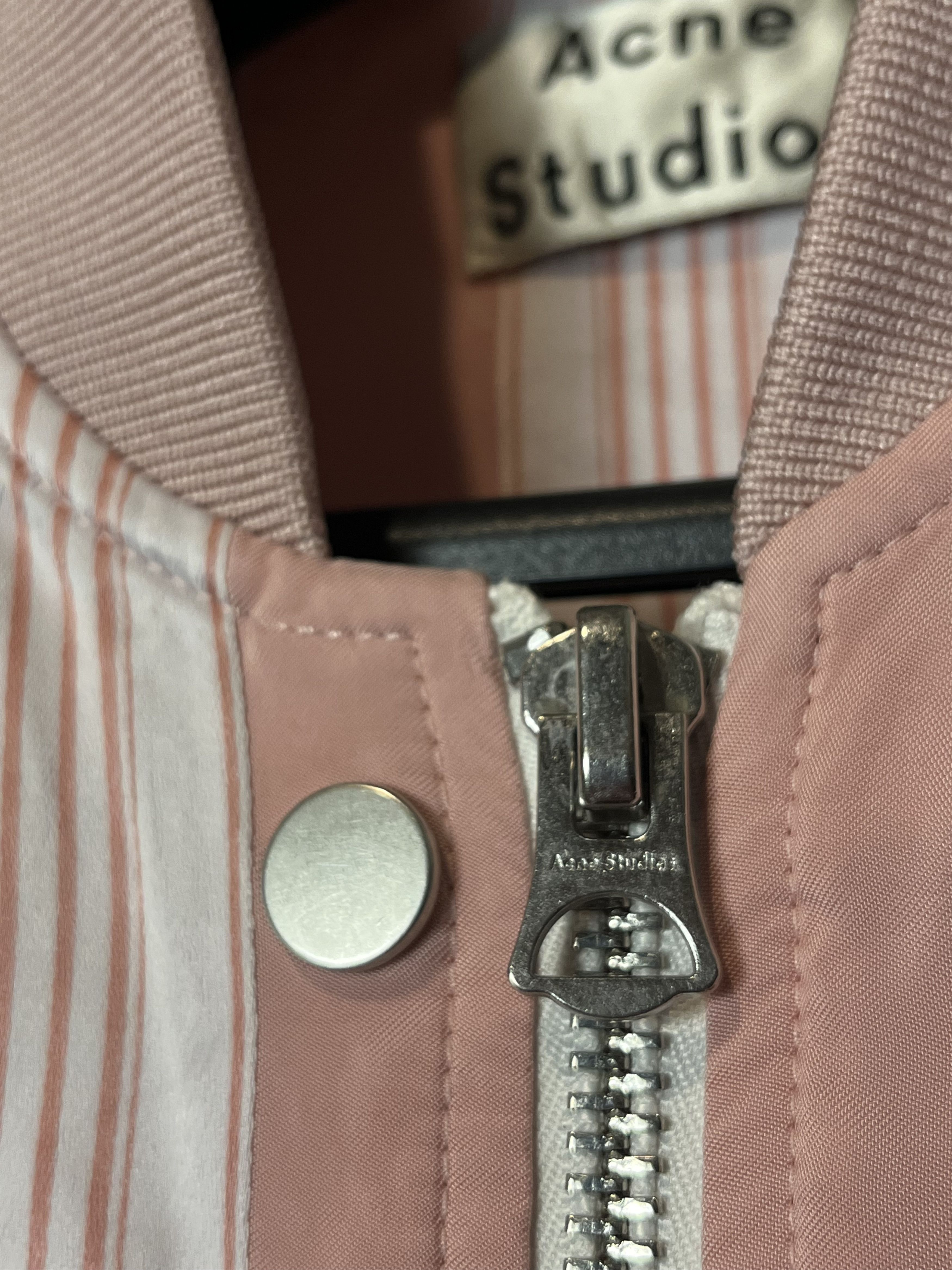 Acne Studios Acne Studios Varden VI STR SS16 Striped Padded Bomber Jacket Size US S / EU 44-46 / 1 - 5 Thumbnail
