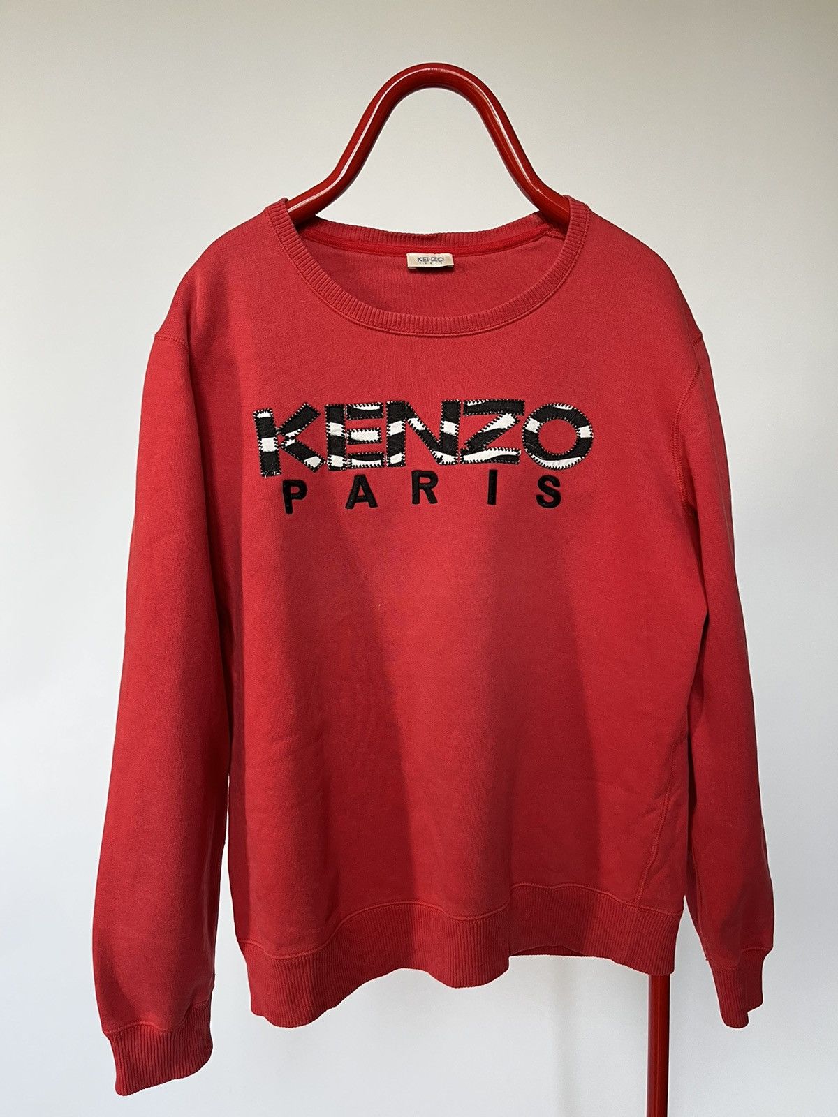Kenzo red crewneck sweater