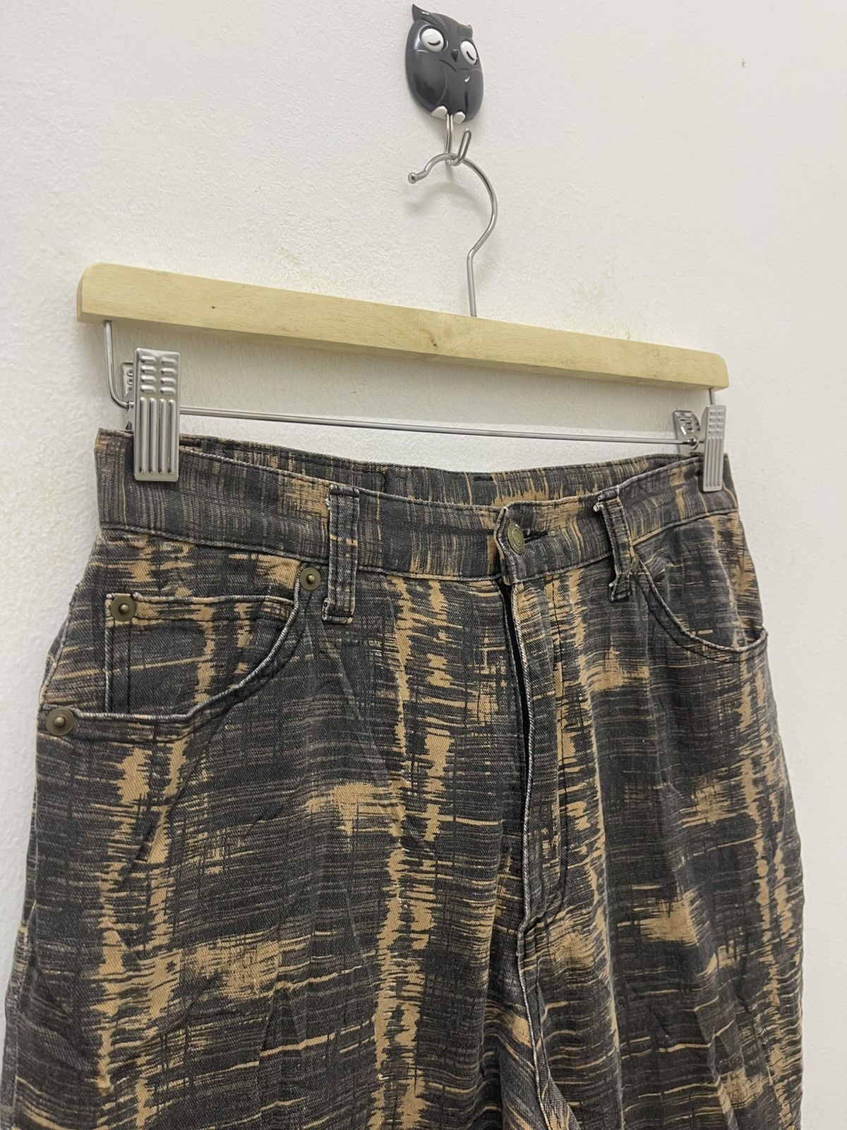 If Six Was Nine Rare Vintage MZEE GENEZ Made In Earth Japanese Weave Size US 27 - 3 Thumbnail