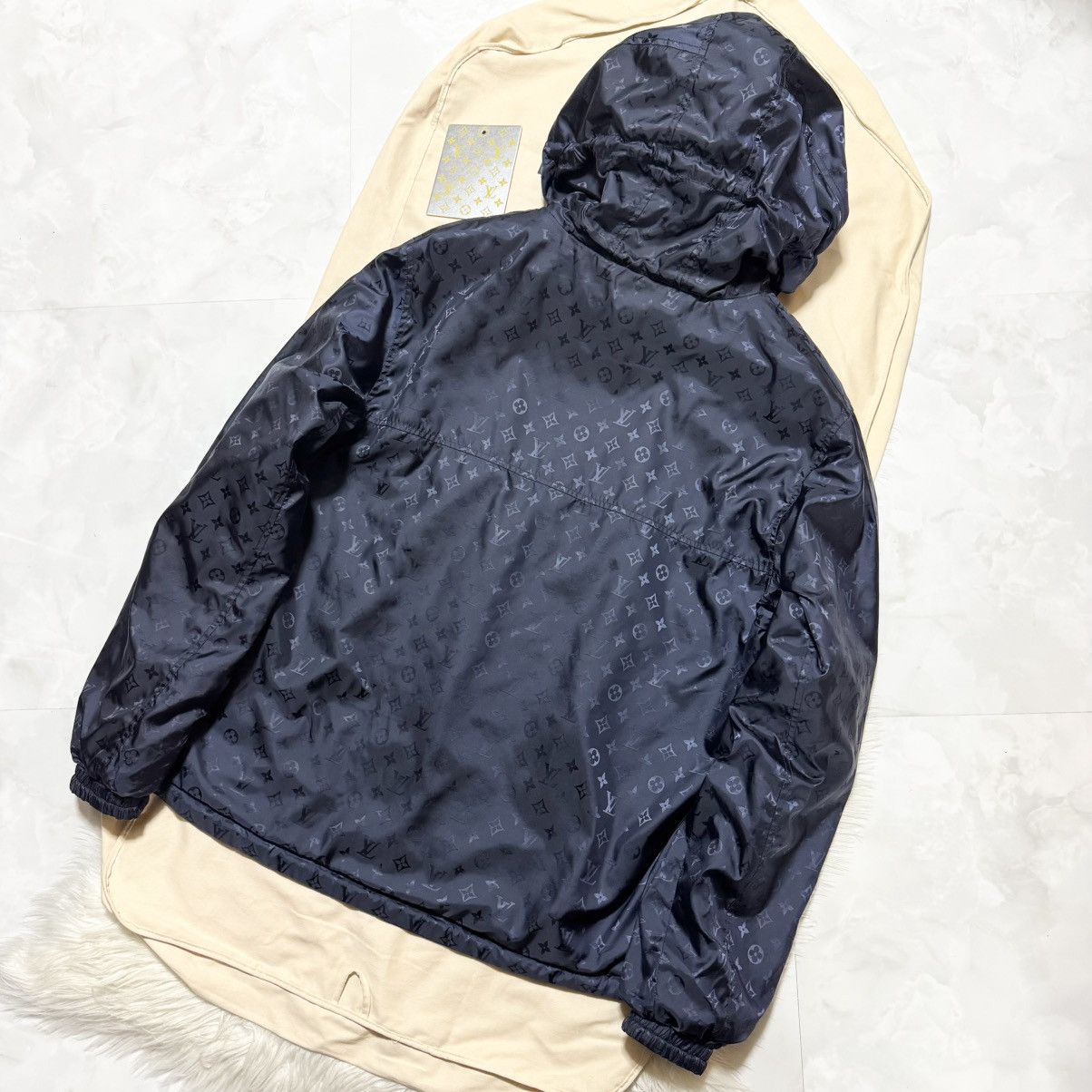 Louis Vuitton Louis Vuitton Monogram Reversible Nylon Jacket Size US XL / EU 56 / 4 - 12 Thumbnail